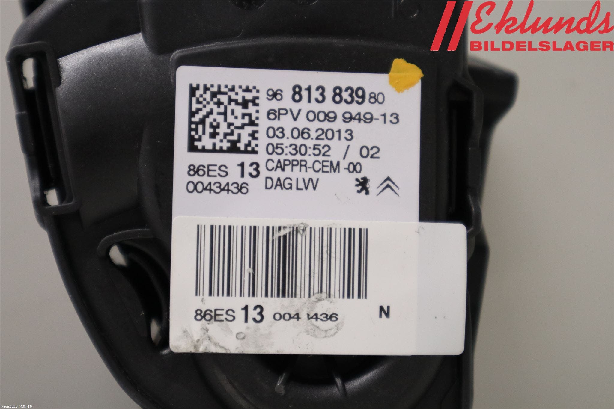 Citroen C3 PICASSO Gaspedal