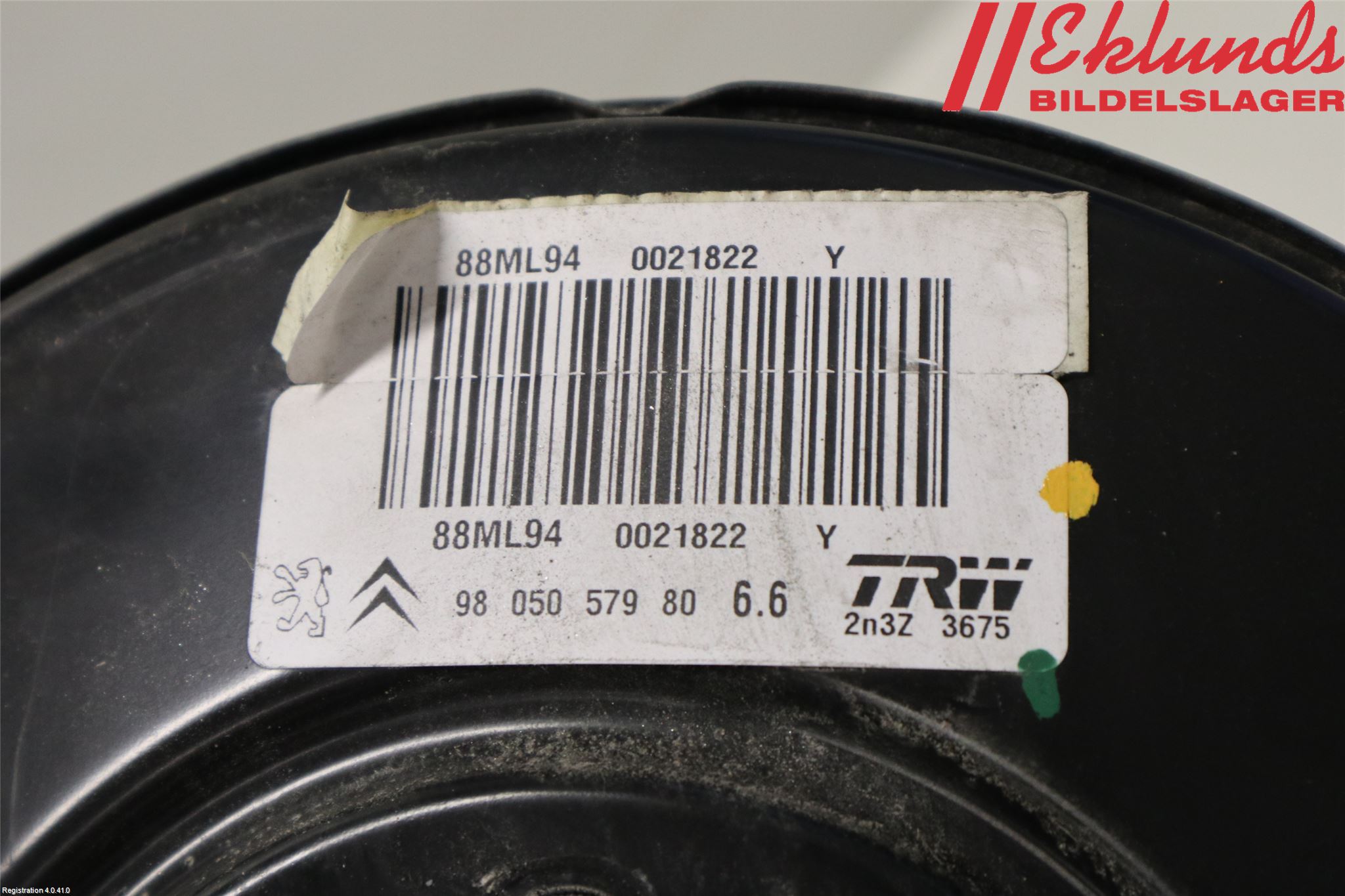 Citroen C3 PICASSO Bromsservo