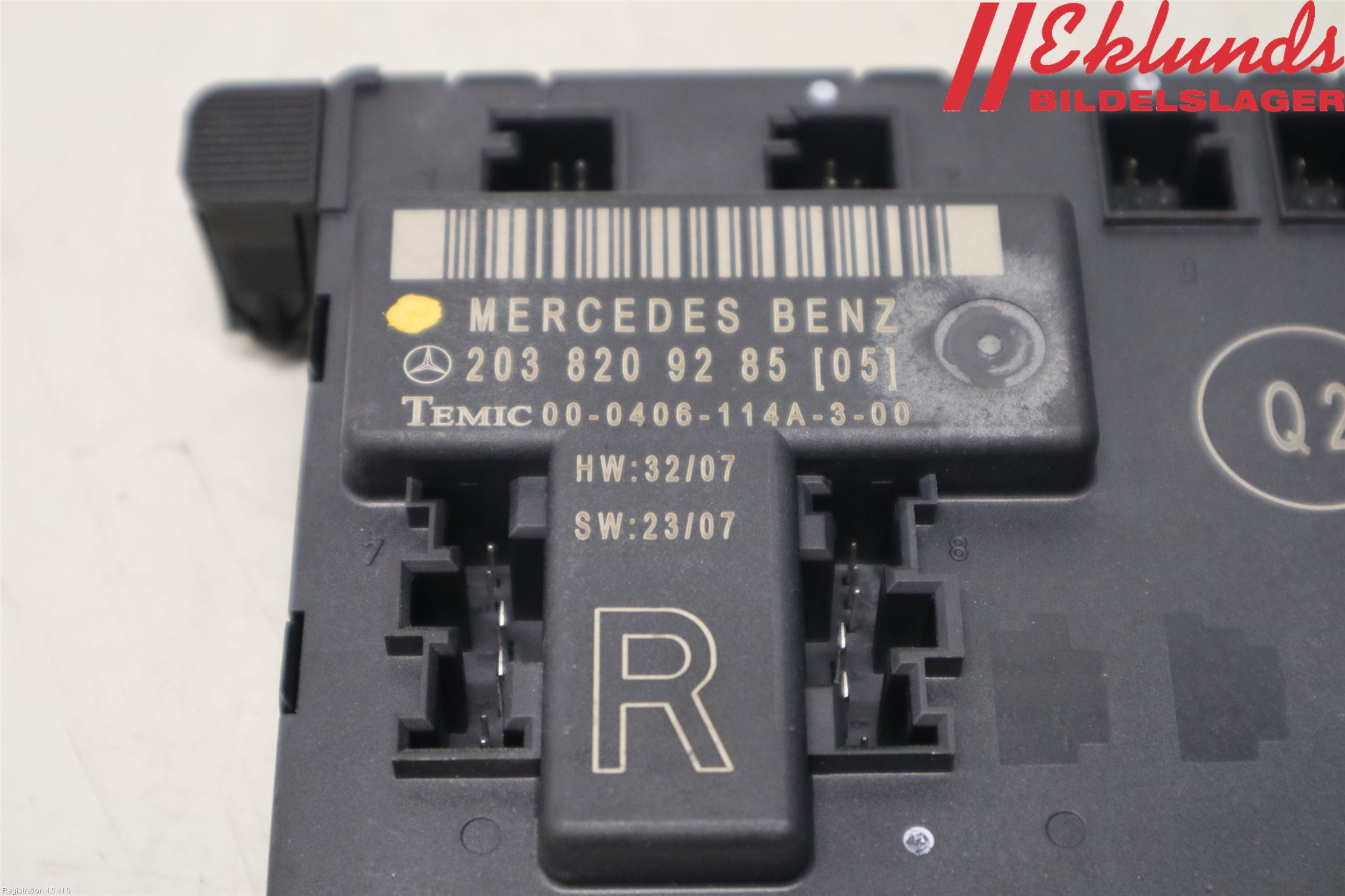 Mercedes-Benz MB CLC-KLASS (CL203) 08-11 Styrenhet Övrigt