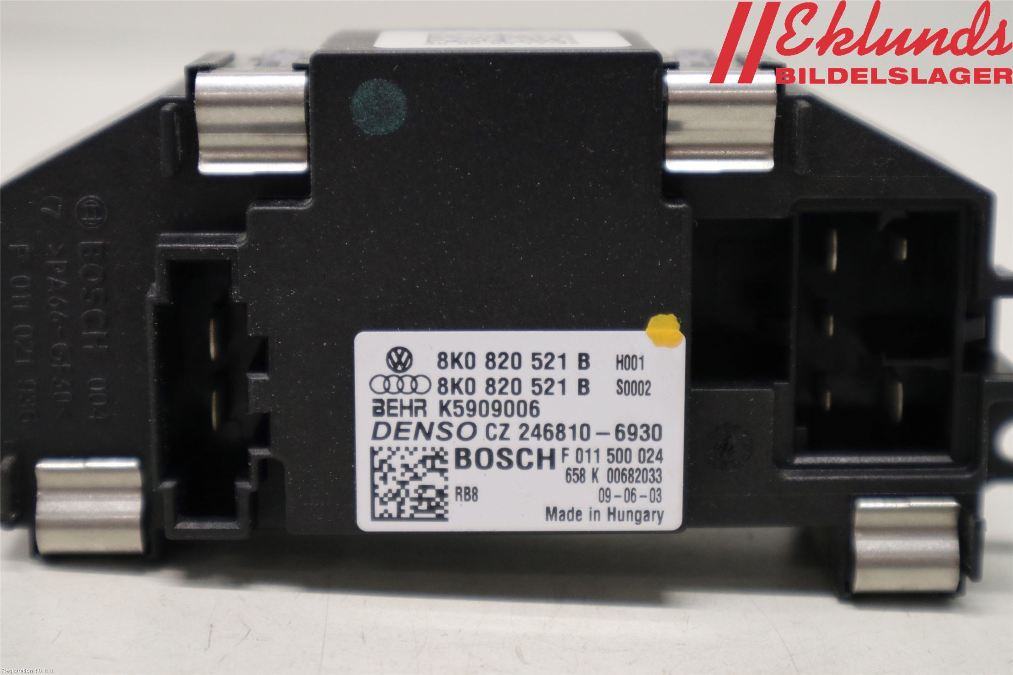 Audi A4/S4 08-11 Värmefläktsmotstånd