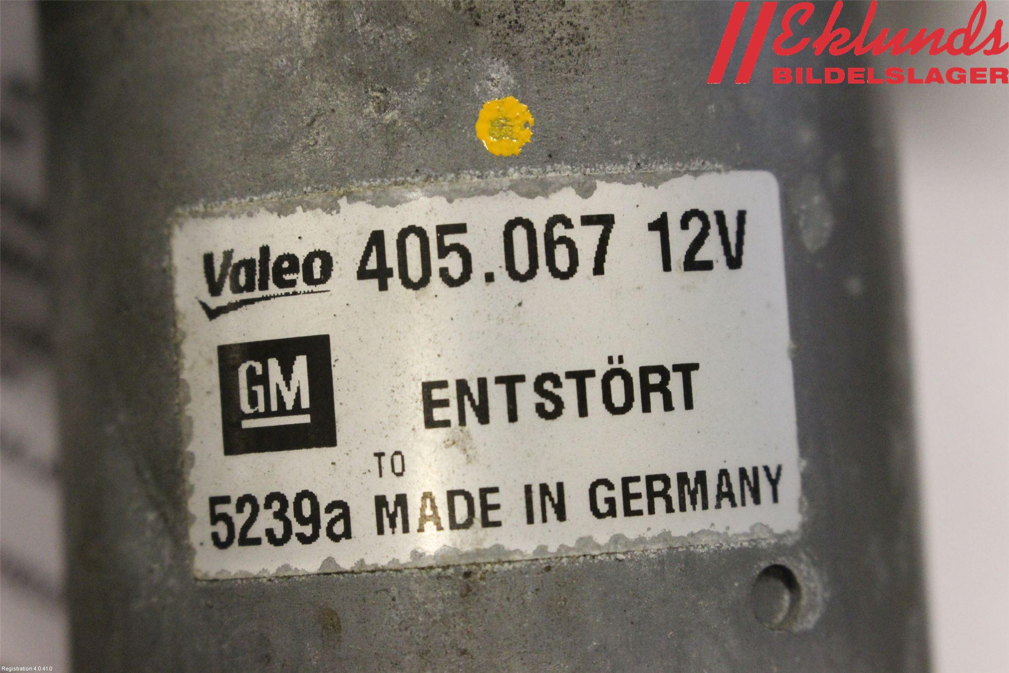 Opel CORSA D 07-14 Torkarmotor Vindruta