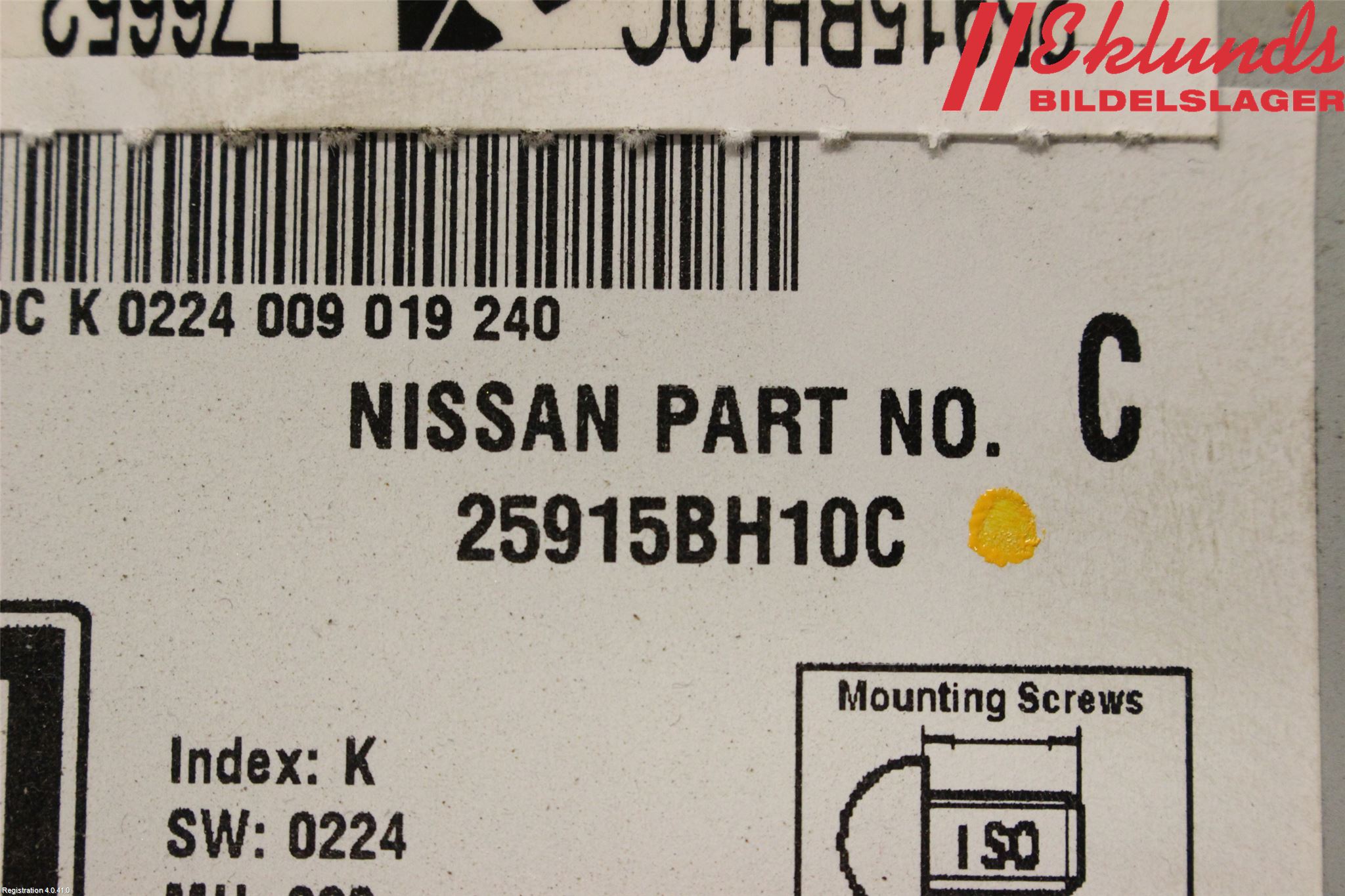 Nissan QASHQAI+2  10-14 Cd Radio - Multimediapanel