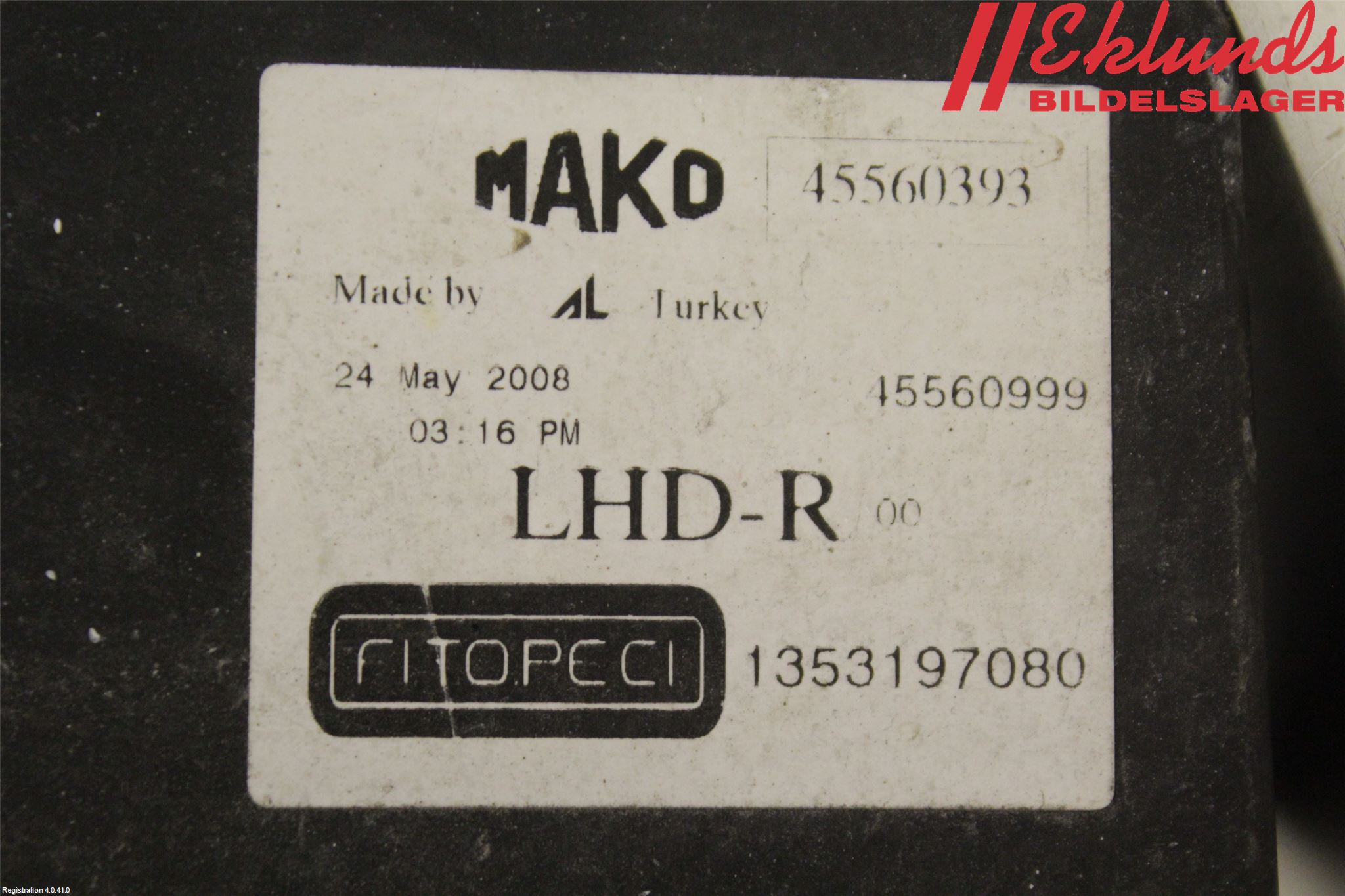 Citroen NEMO Strålkastare Höger