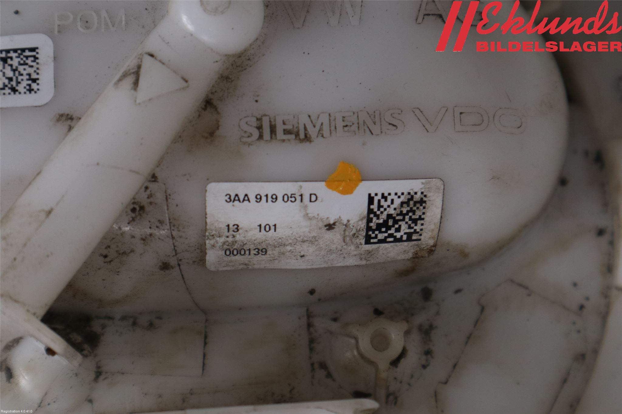 Volkswagen VW PASSAT 11-14 Bränslepump El