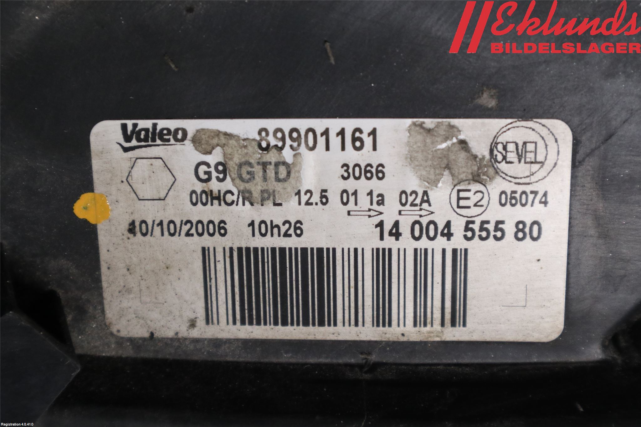 Citroen JUMPY 07-16 Strålkastare Vänster