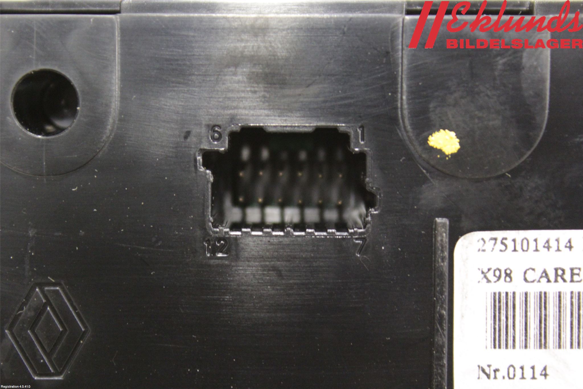 Renault CLIO IV 12-16 Ac Styrenhet Ac Manöveren