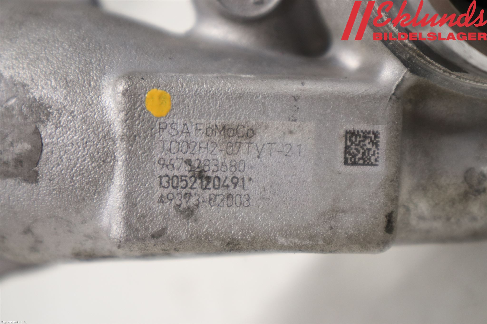 Citroen C3 PICASSO Turboaggregat