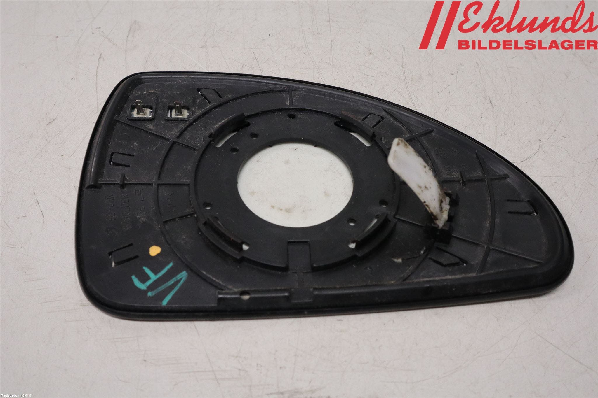 Kia CEED 06-12 Spegelglas Vä