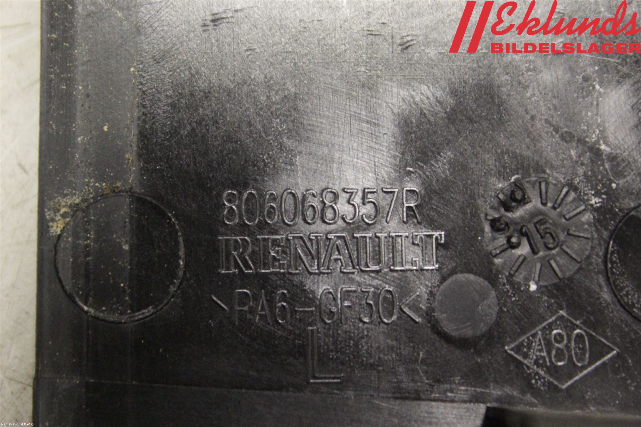 Renault CLIO IV 12-16 Dörrhandtag Yttre Vä