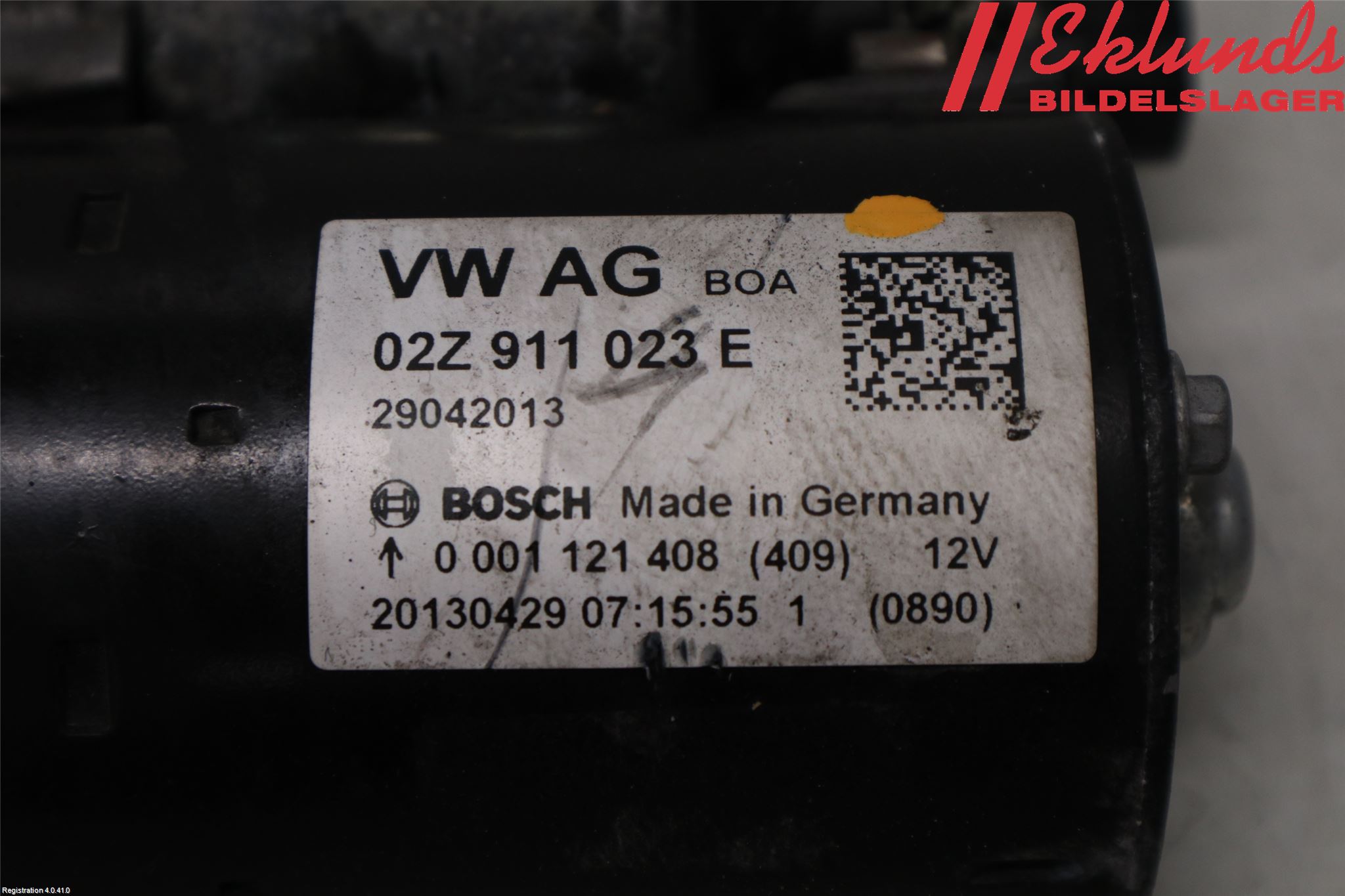Volkswagen VW PASSAT 11-14 Startmotor