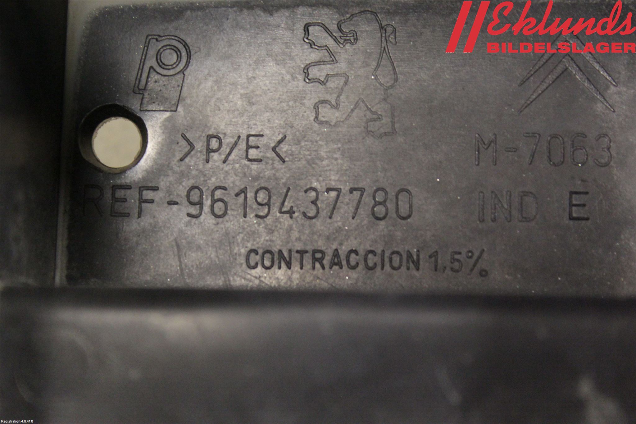 Citroen BERLINGO  03-07 Stötfångare Deformelement Bak