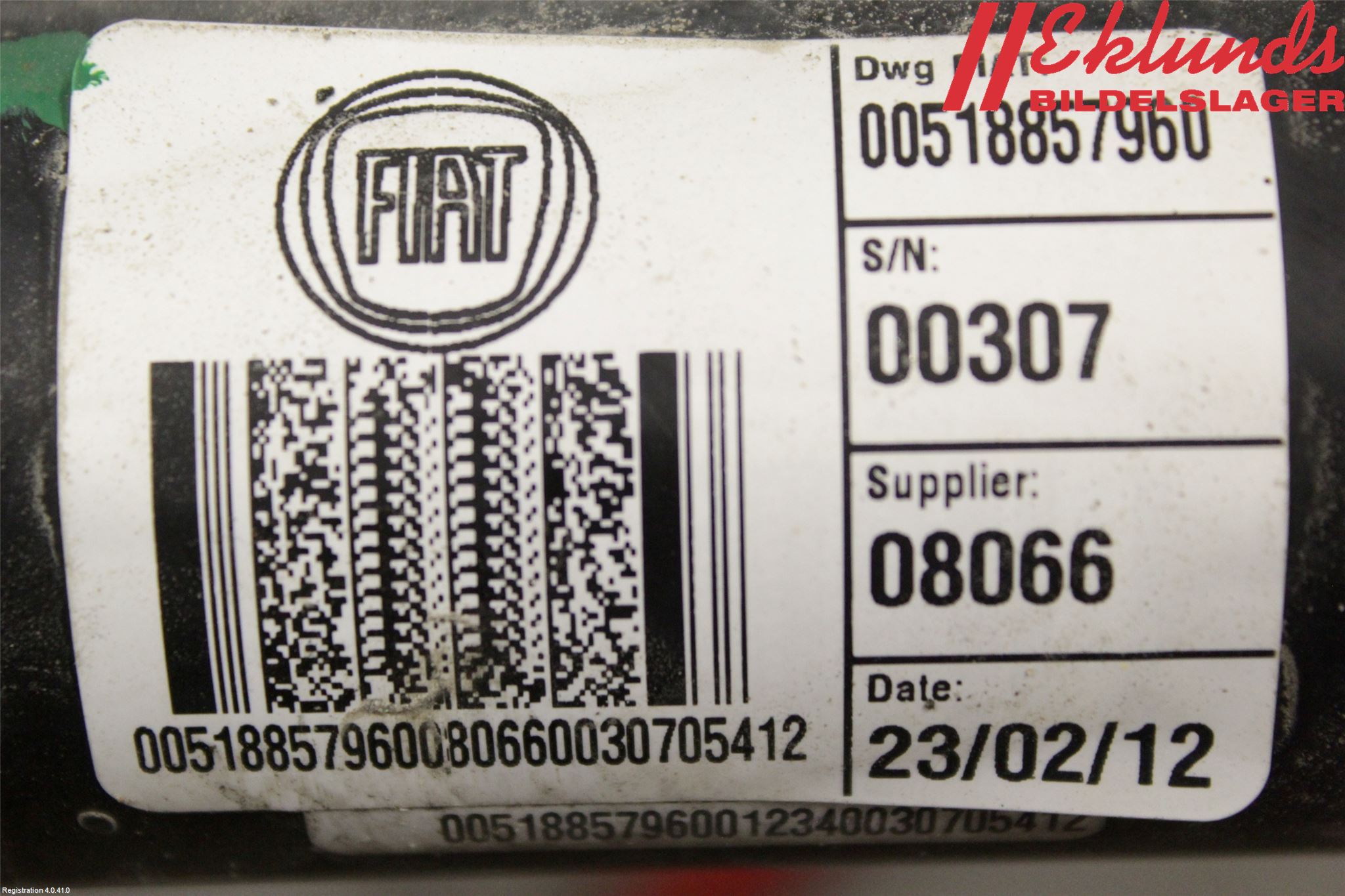 Fiat DOBLO CARGO Styrväxel Servo -Snäcka