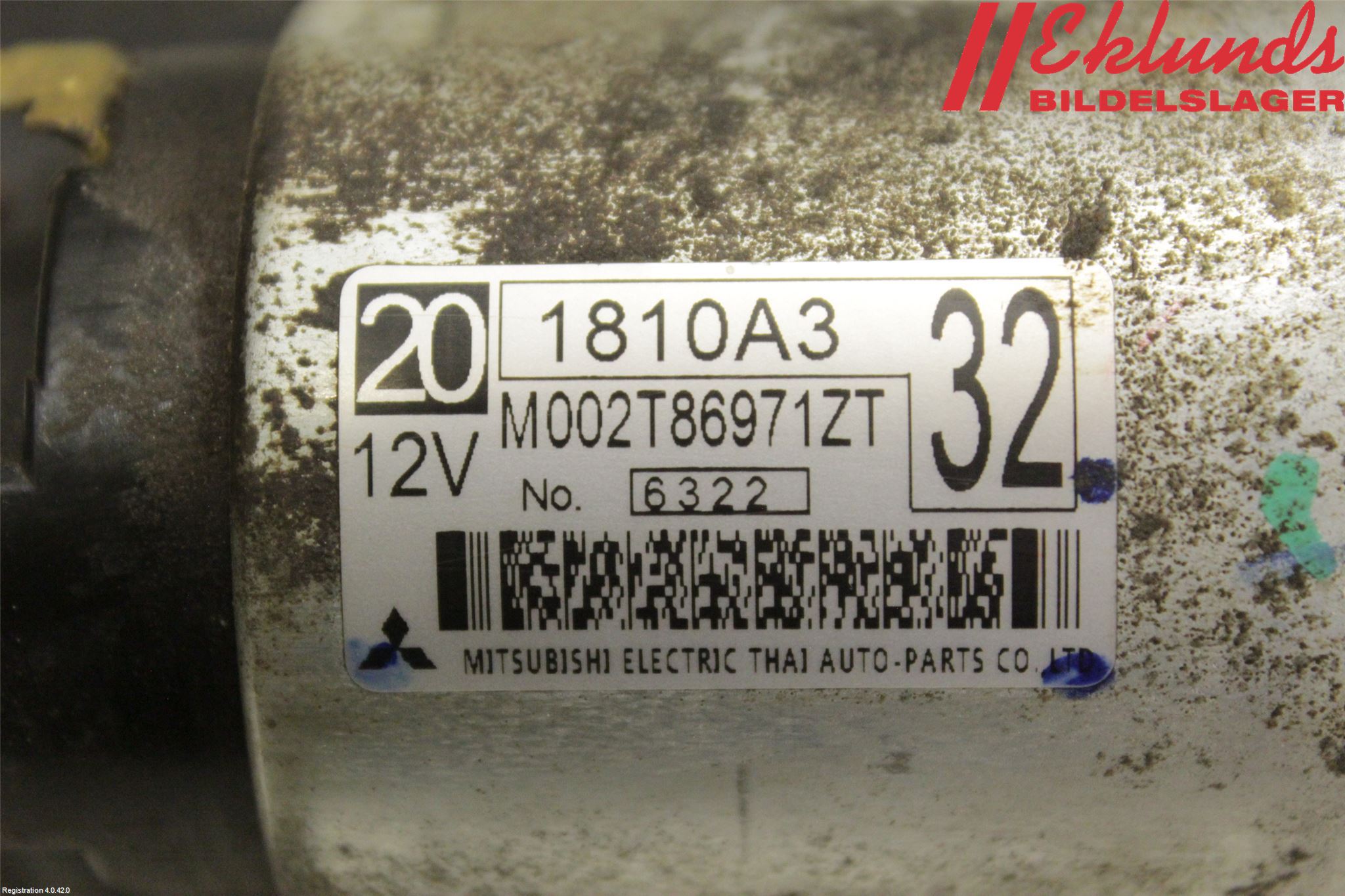 Mitsubishi L200 16-23 Startmotor Diesel