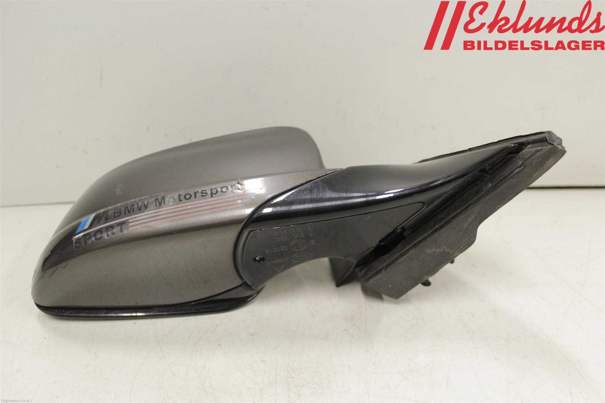 BMW 5 F10/F11/F18 09-17 Spegel Yttre El Hö