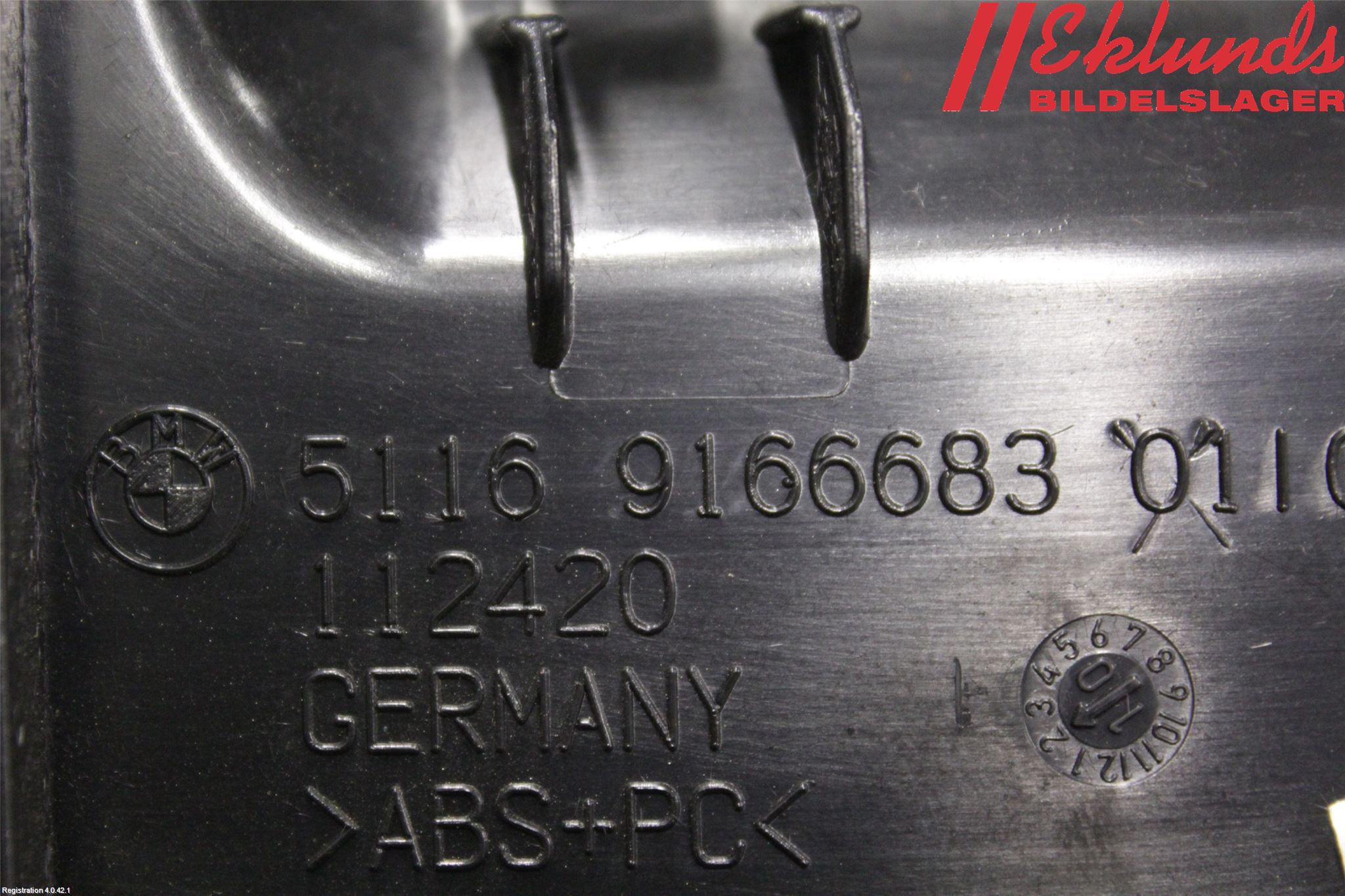 BMW 5 F10/F11/F18 09-17 Handskfack