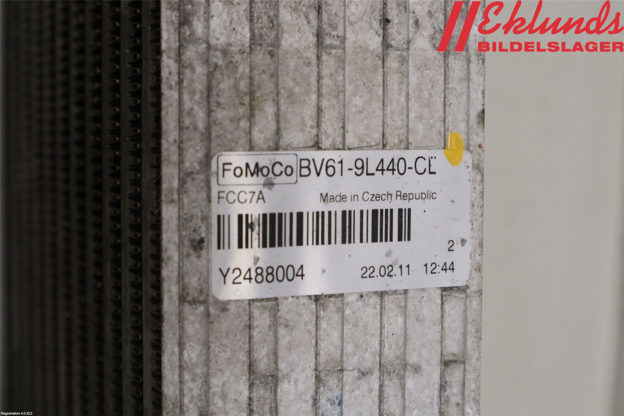 Ford FOCUS 11-14 Laddluft-Intercooler Kyl