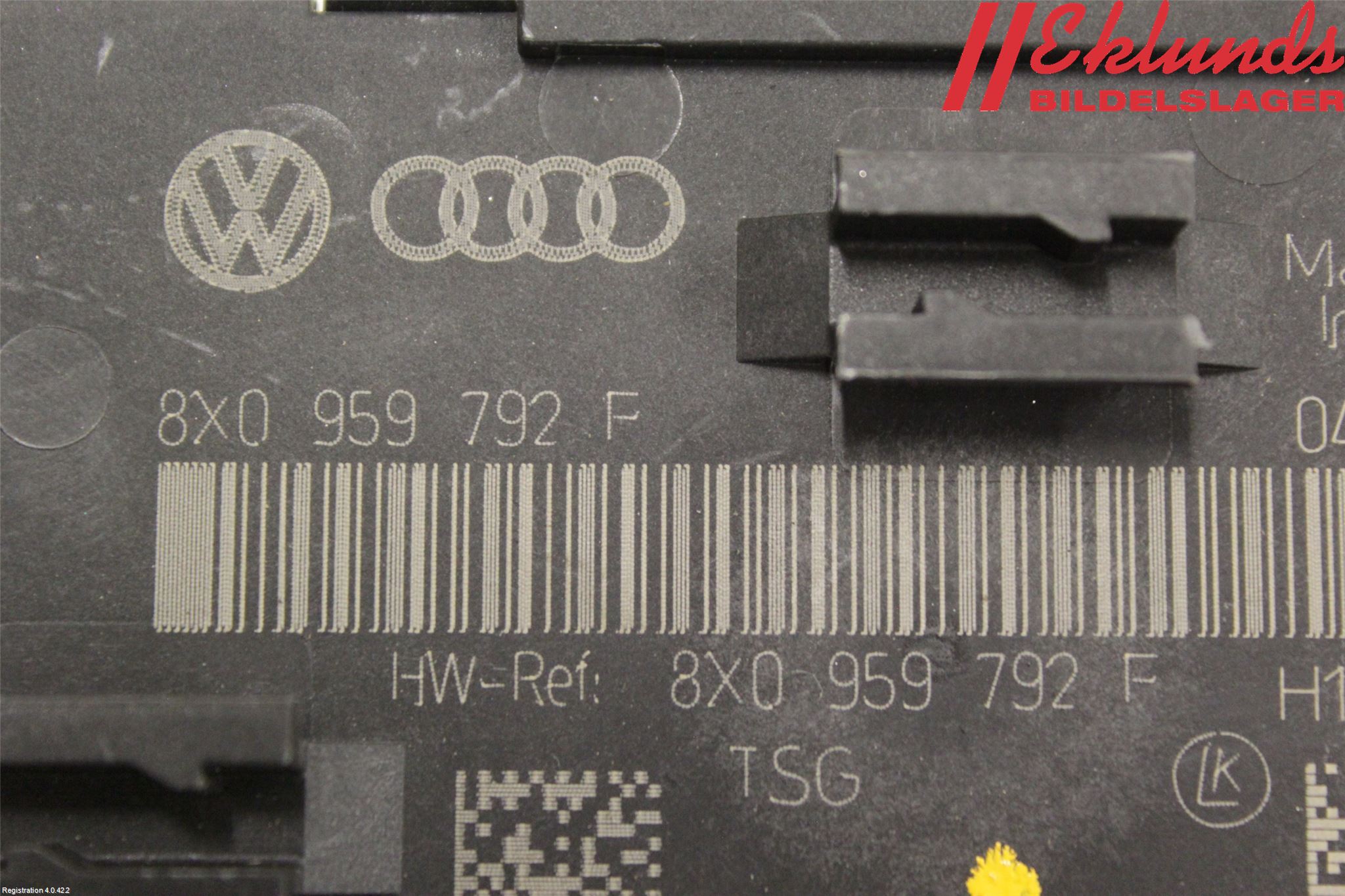 Audi A1/S1 11-18 Styrenhet Dörr