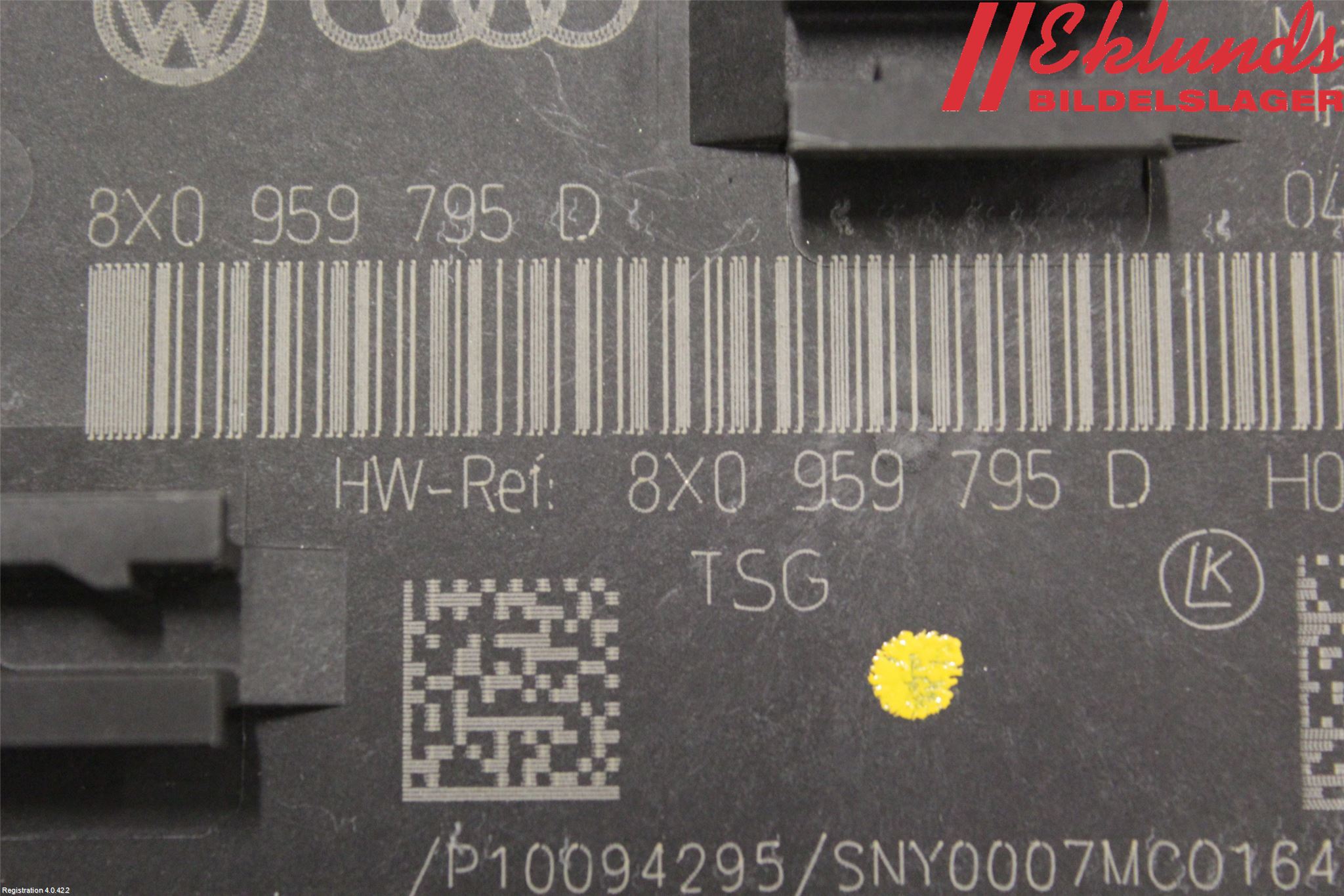 Audi A1/S1 11-18 Styrenhet Dörr