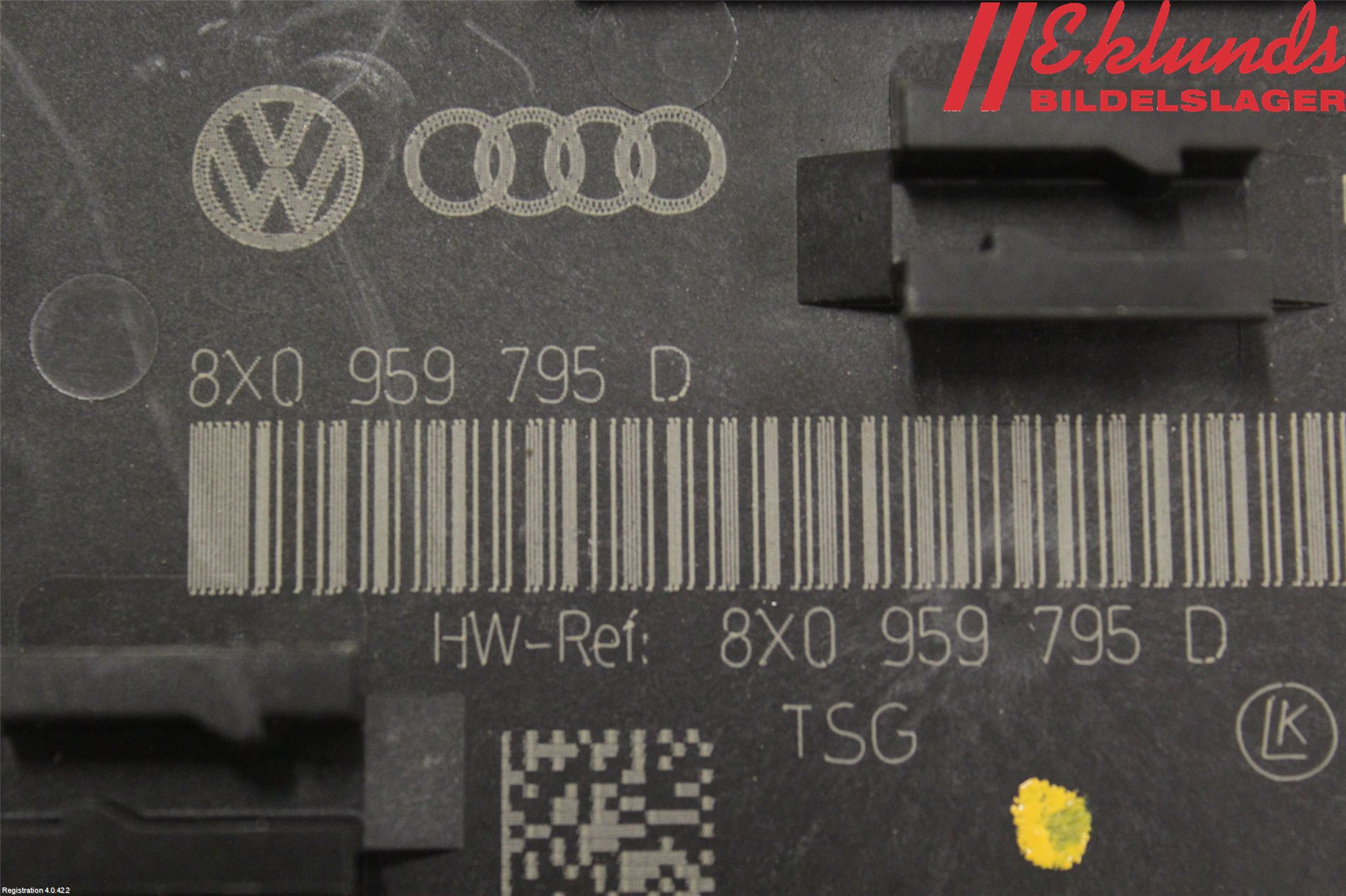 Audi A1/S1 11-18 Styrenhet Dörr