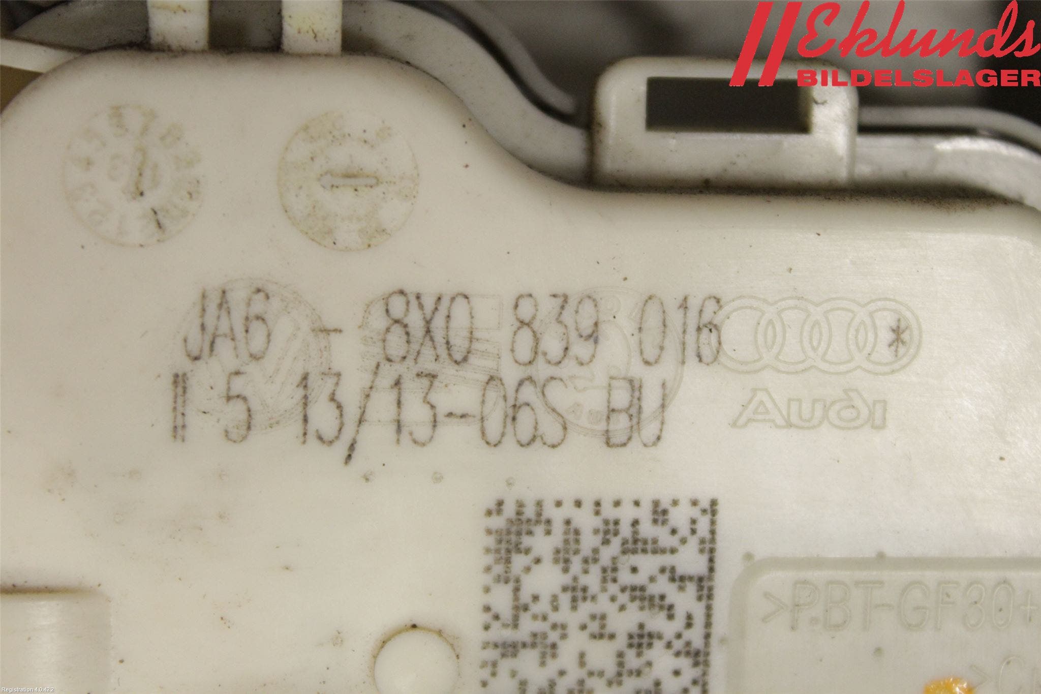 Audi A1/S1 11-18 Centrallåsmotor Höger