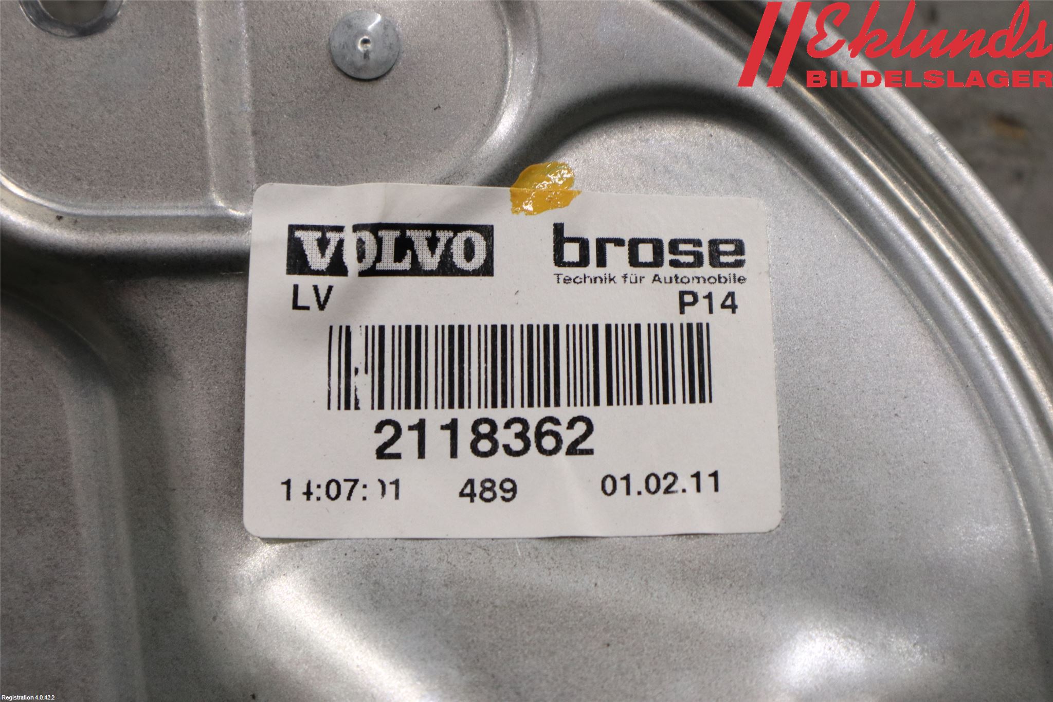 Volvo C30 10-13 Fönsterhiss El Kompl