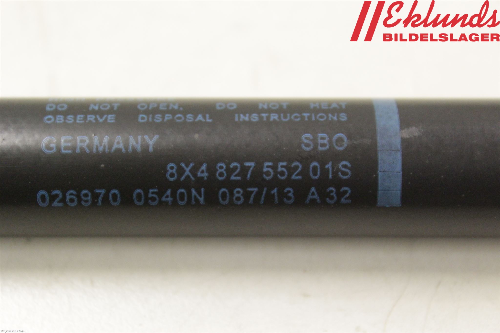 Audi A1/S1 11-18 Gasfjäder Baklucka