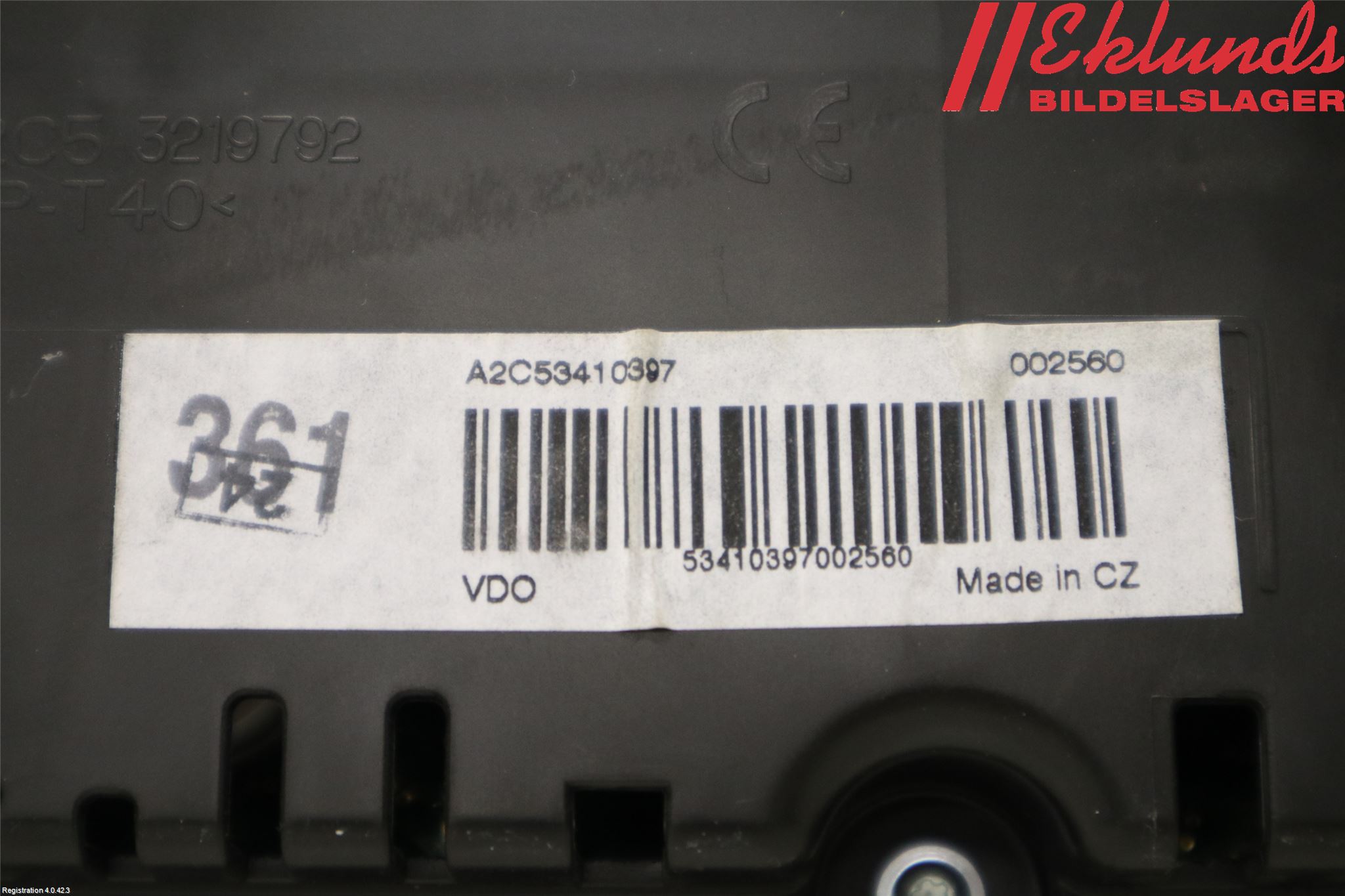 Volkswagen VW PASSAT CC 08-16 Instrument Komb