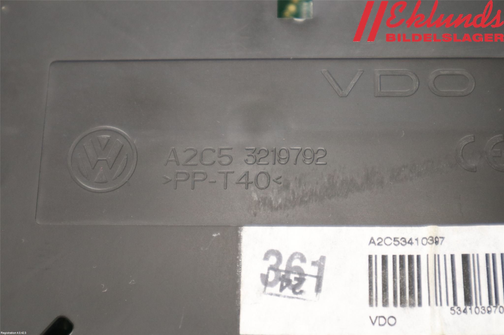 Volkswagen VW PASSAT CC 08-16 Instrument Komb