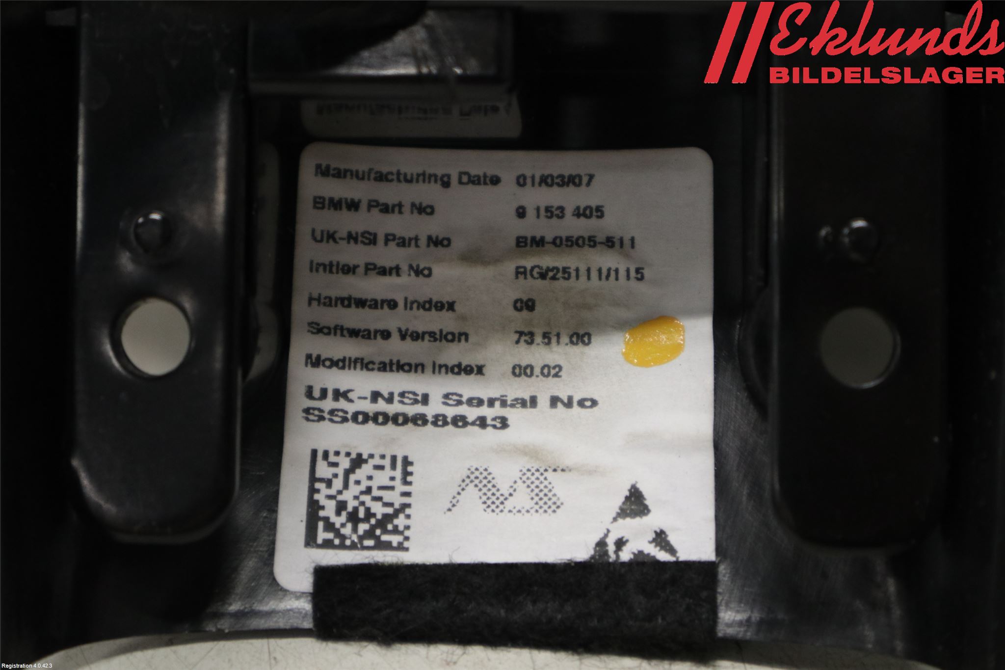 Mini COUPE R56 05-14 Instrument Varvr