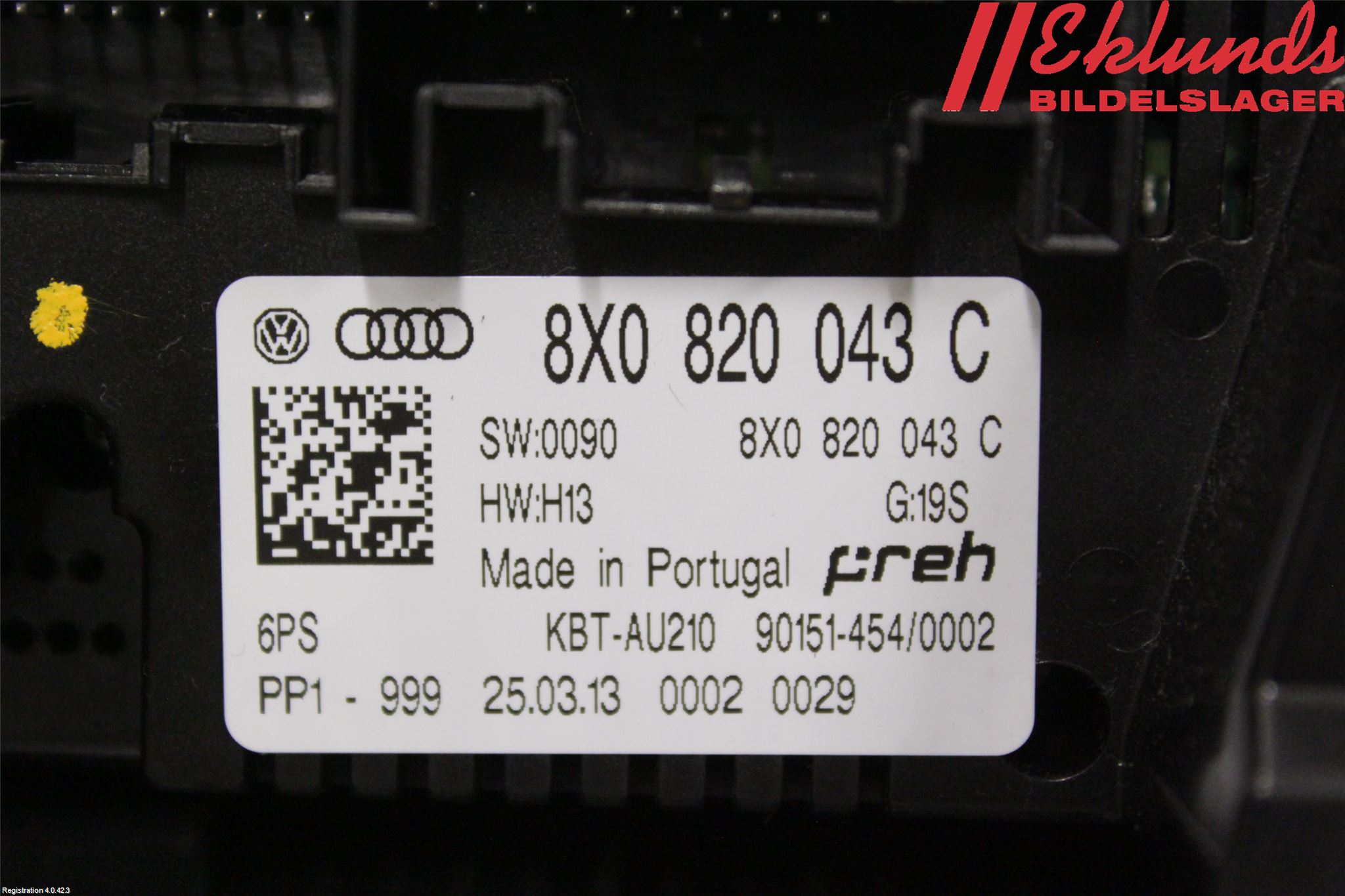 Audi A1/S1 11-18 Ac Styrenhet Ac Manöveren