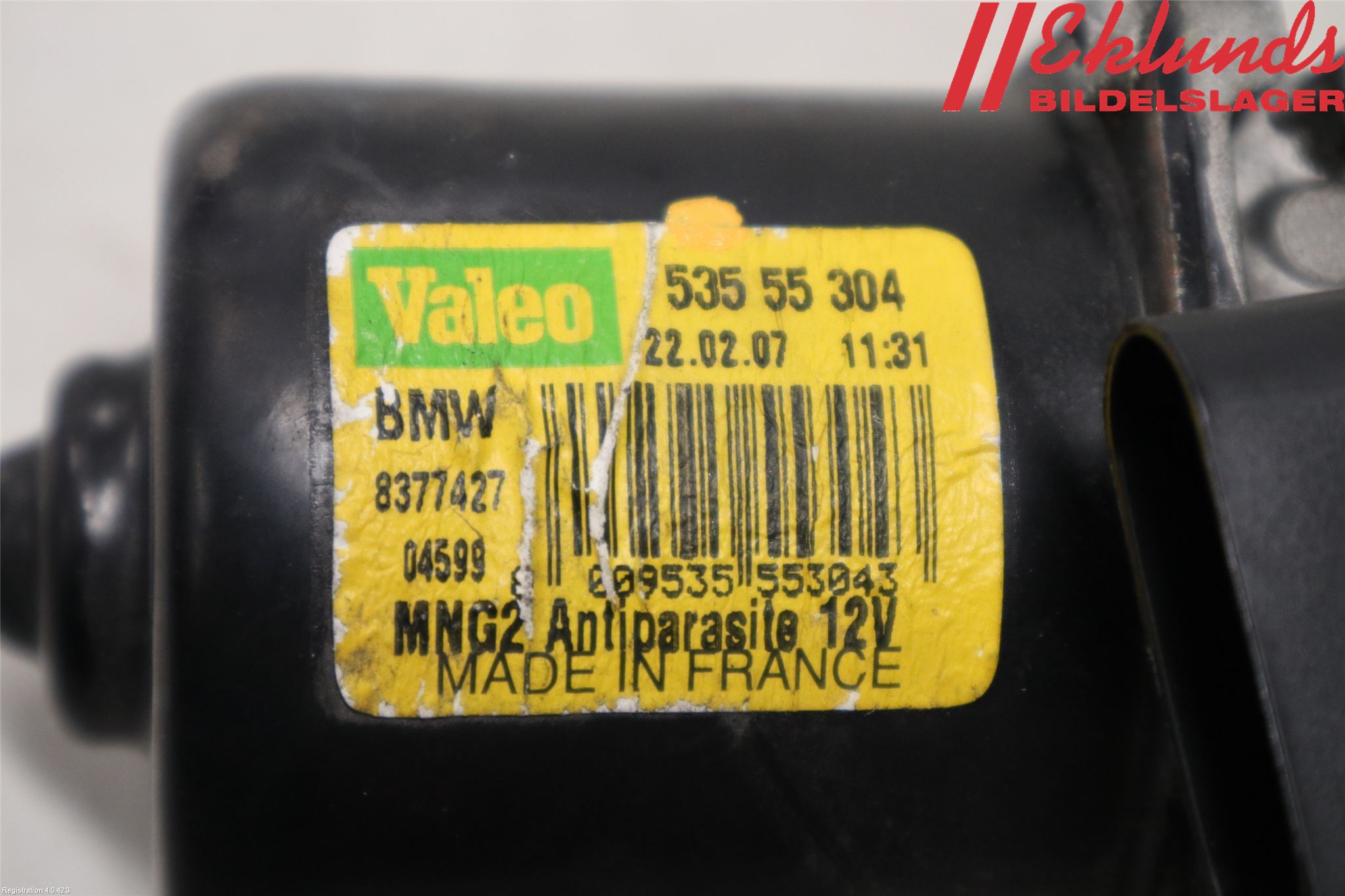 Mini COUPE R56 05-14 Torkarmotor Vindruta