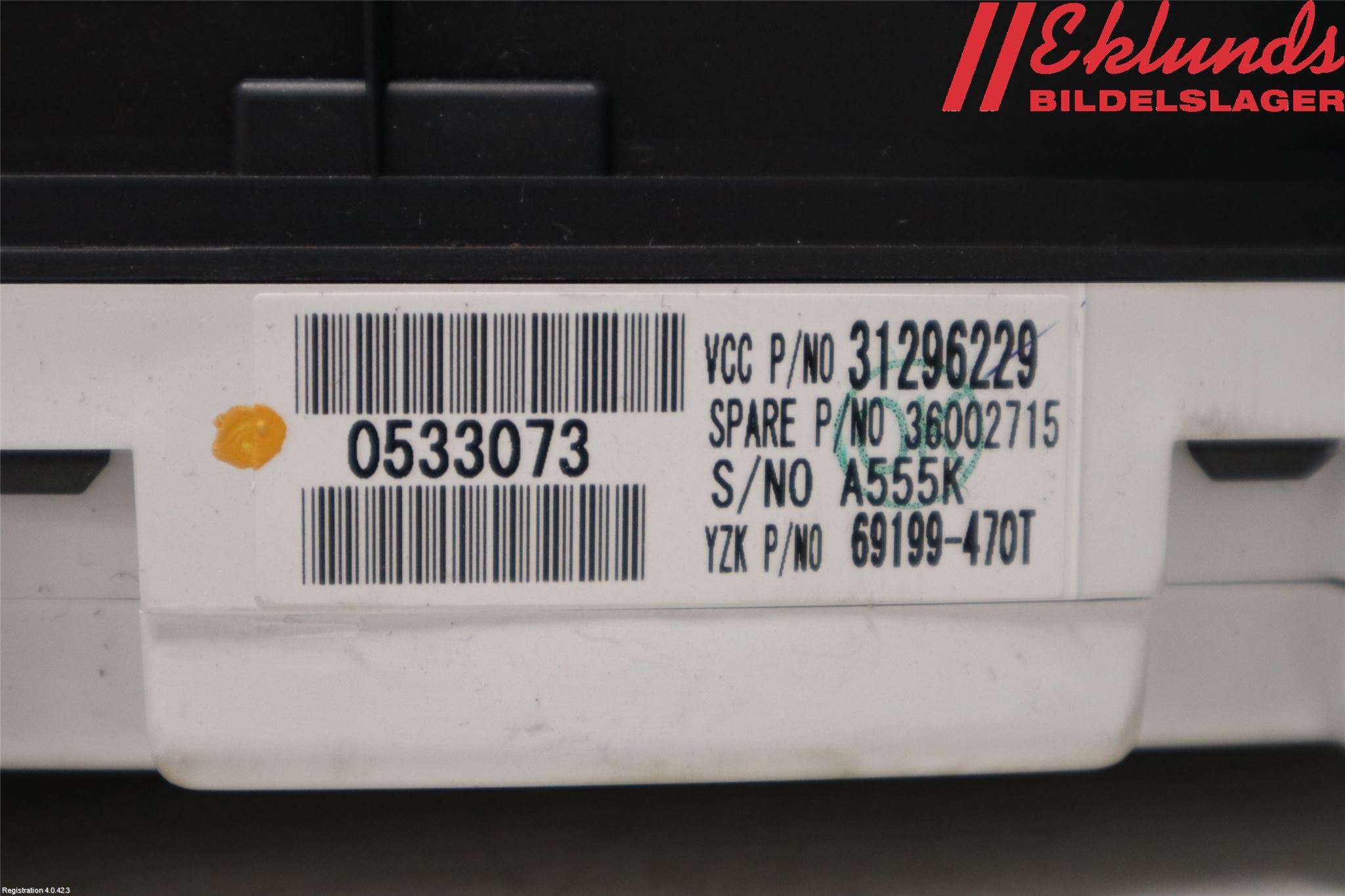 Volvo C30 10-13 Instrument Komb