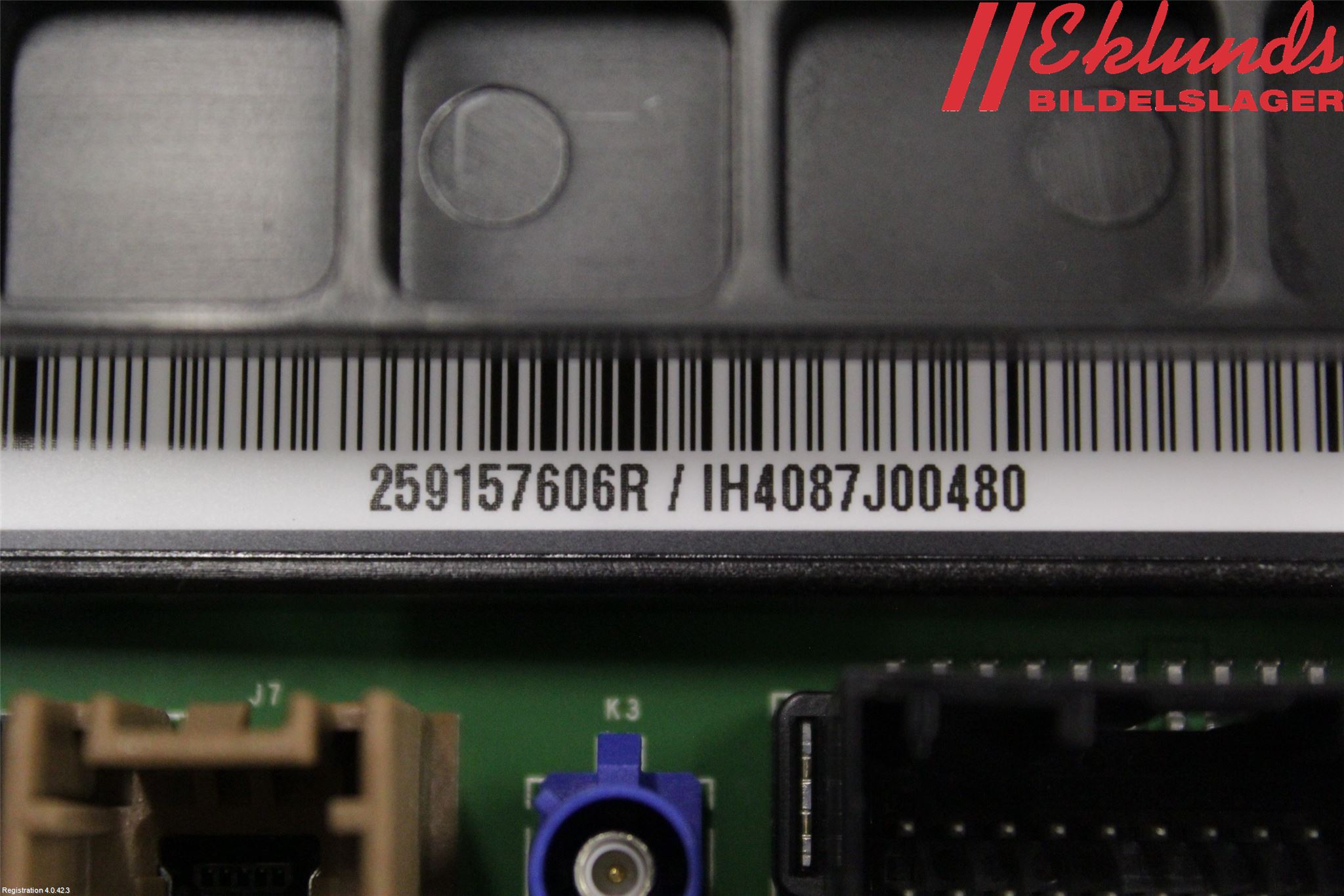 Renault KANGOO II 15-21 Bildskärm