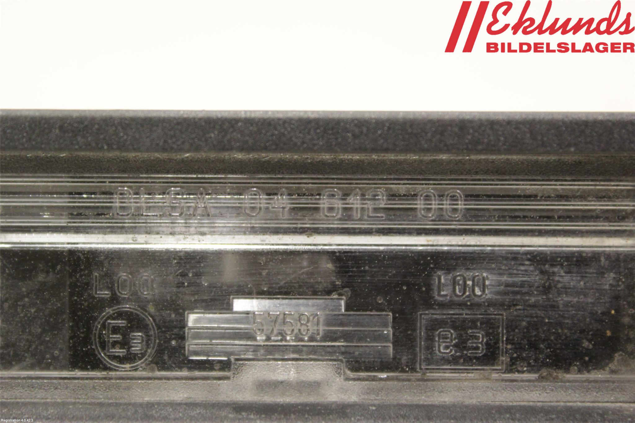 Opel MERIVA A   03-10 Skylt Belysning