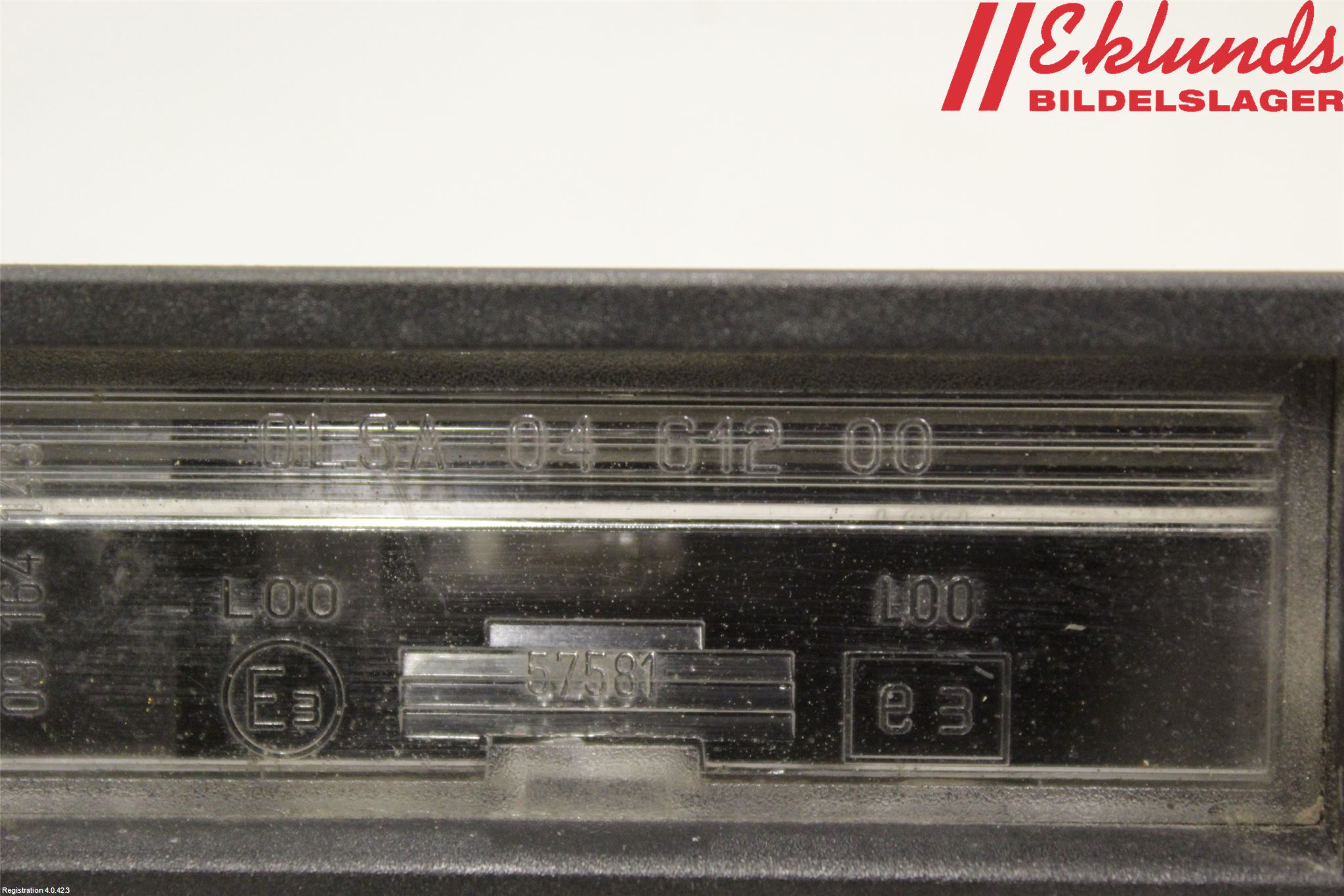 Opel MERIVA A   03-10 Skylt Belysning