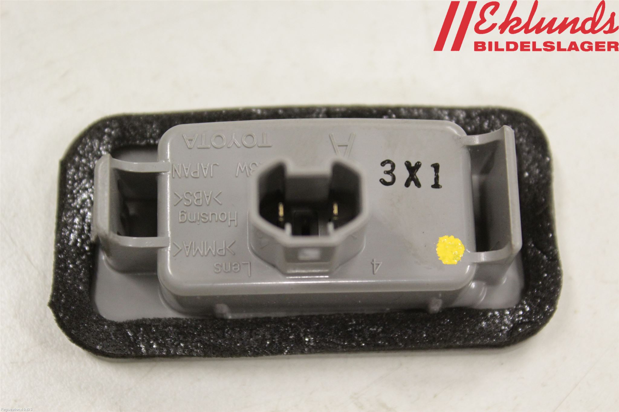 Lexus IS 250/350 14-20 Skylt Belysning