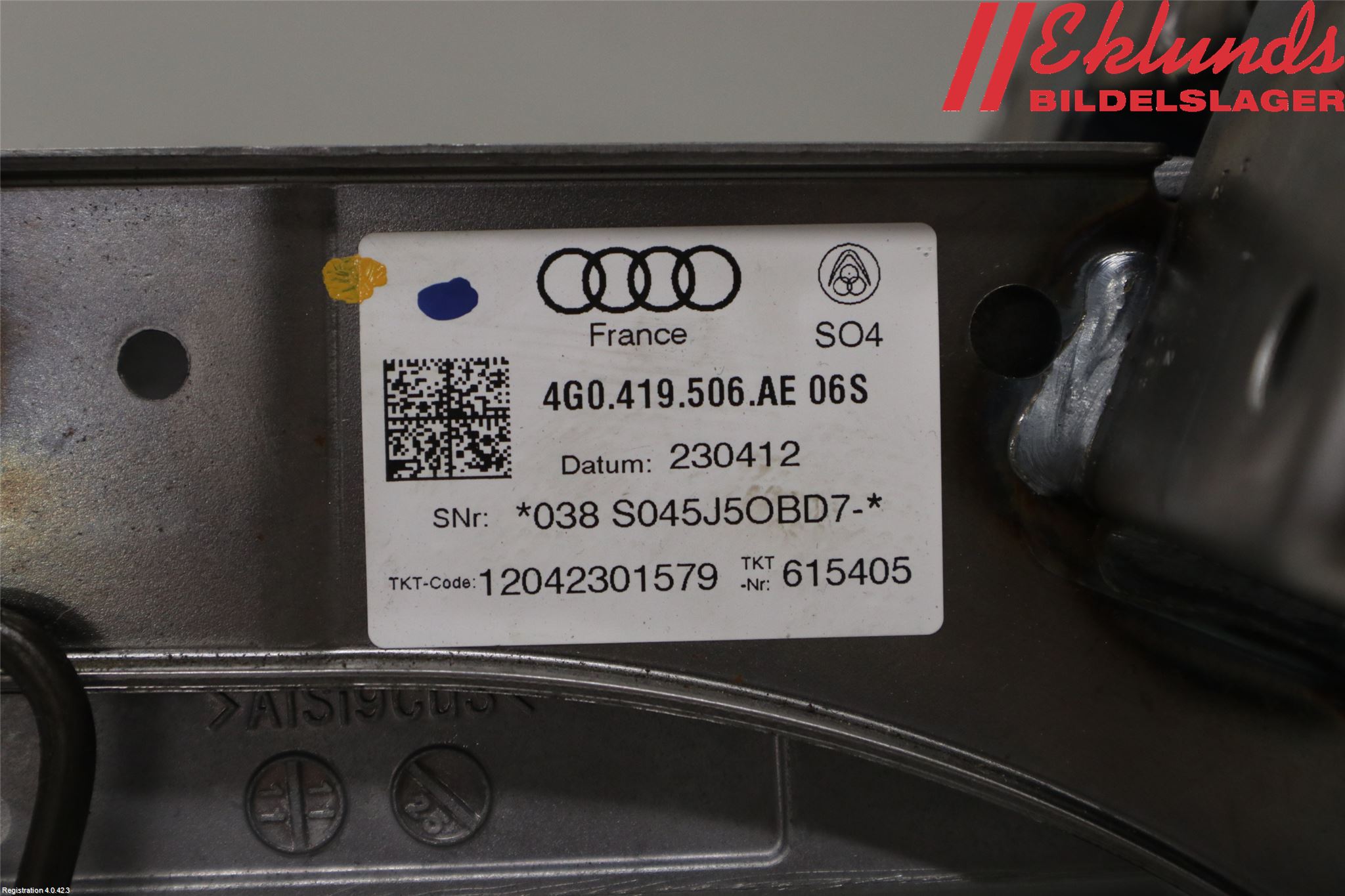 Audi A6/S6 4G 11-18 Rattaxelagg Justerbart