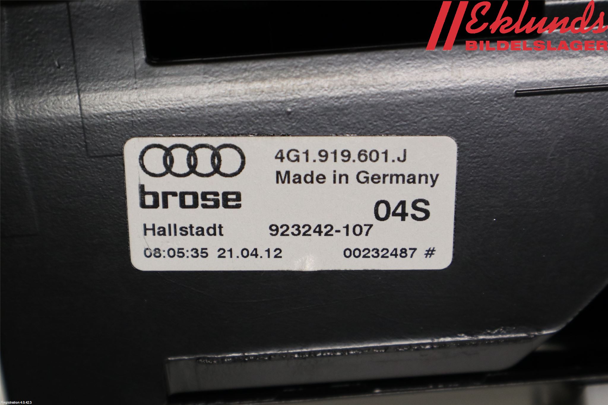 Audi A6/S6 4G 11-18 Bildskärm