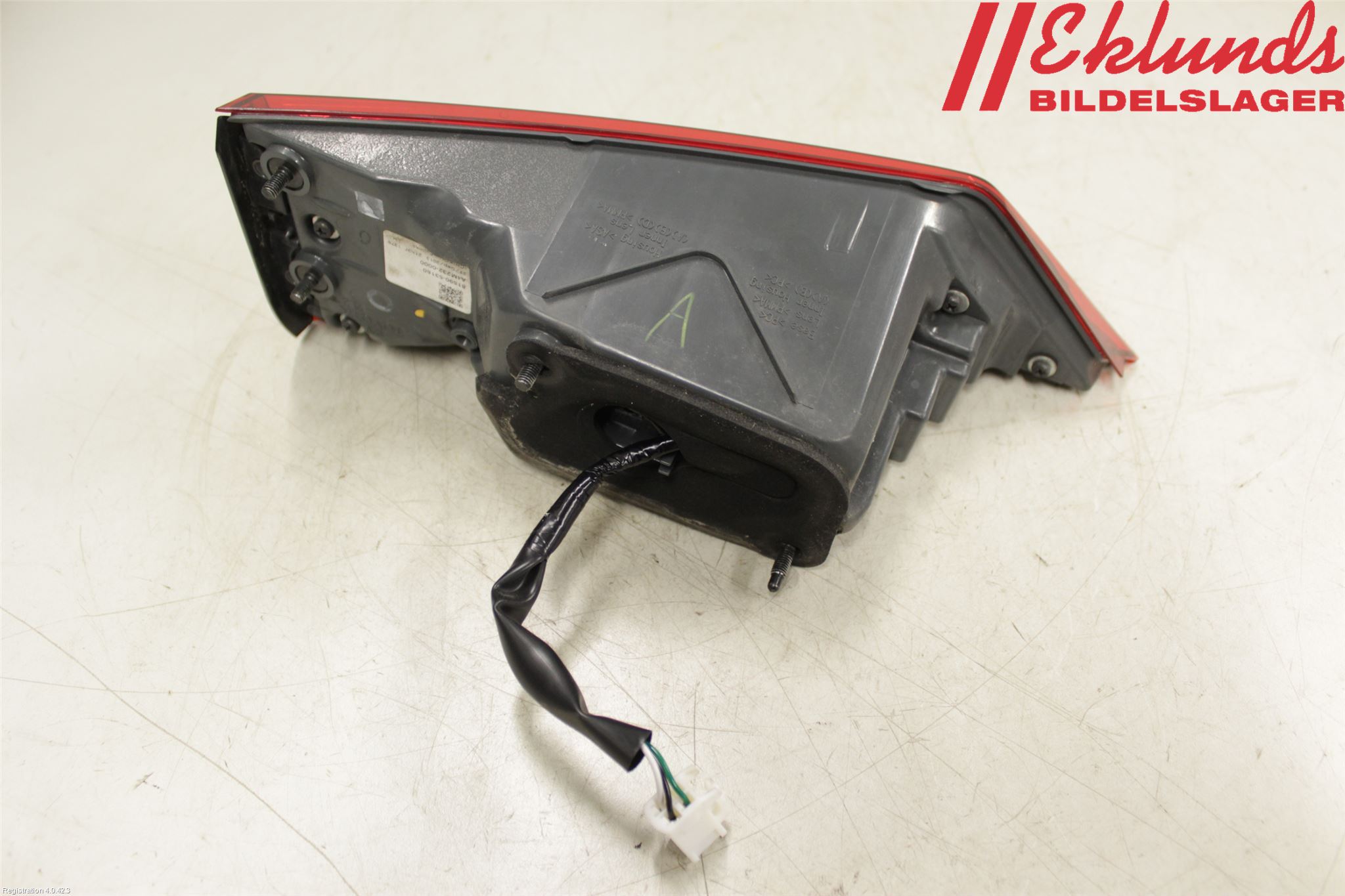 Lexus IS 250/350 14-20 Bakljus Lucka Vä