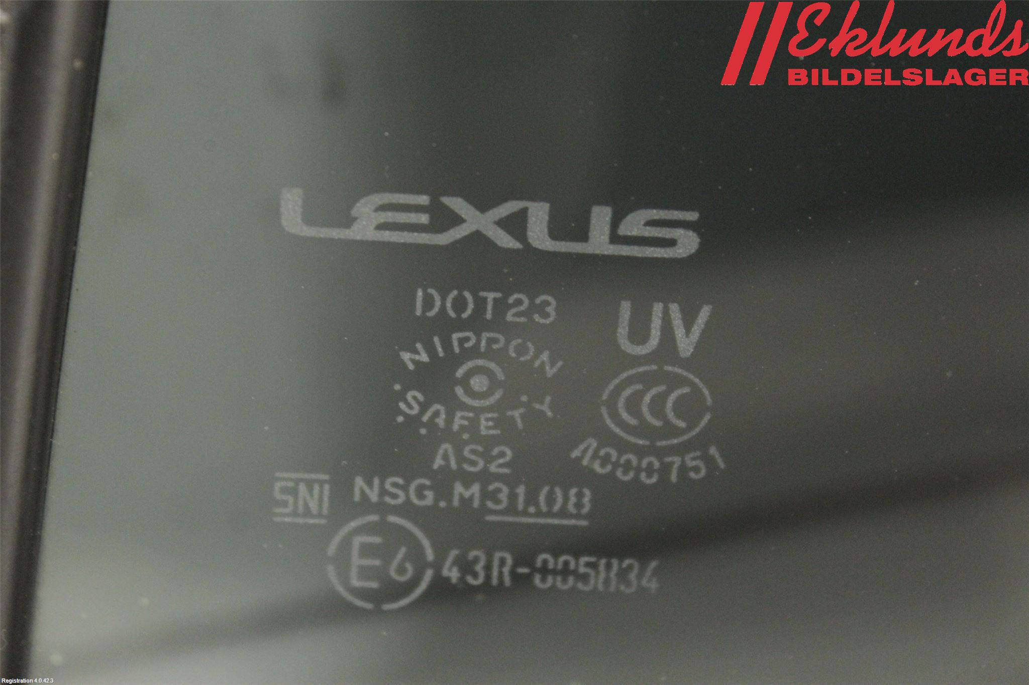 Lexus IS 250/350 14-20 Dörruta Bak Lilla Vä