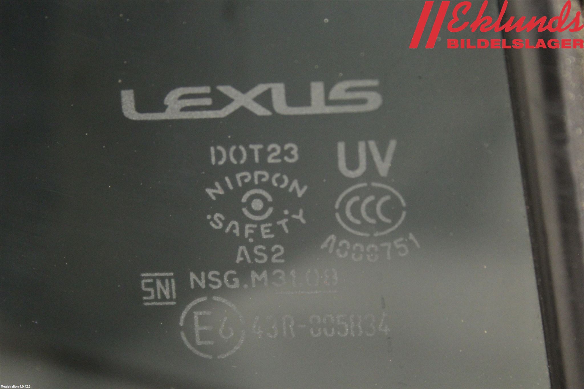 Lexus IS 250/350 14-20 Dörruta Bak Lilla Hö