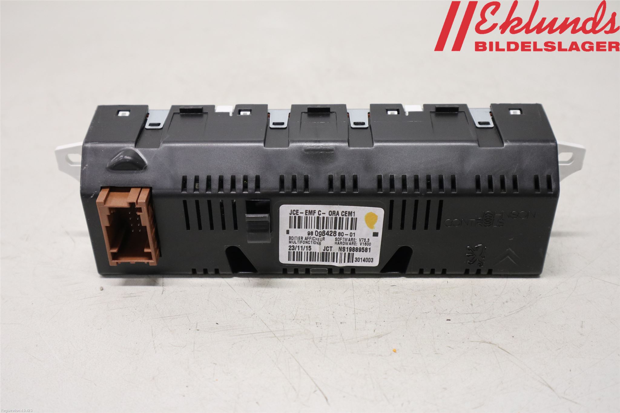 Peugeot PARTNER 16-18 Färddator