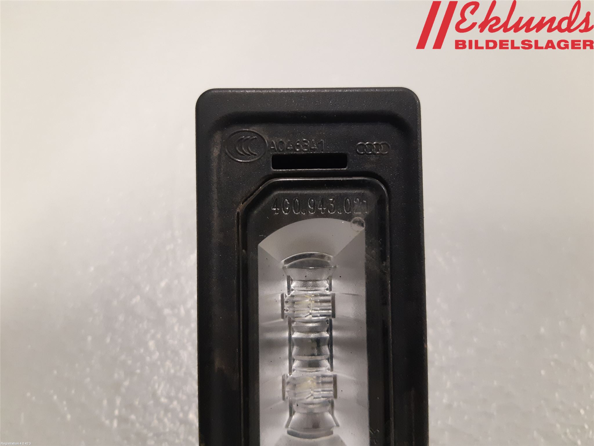 Audi A6/S6 4G 11-18 Skylt Belysning