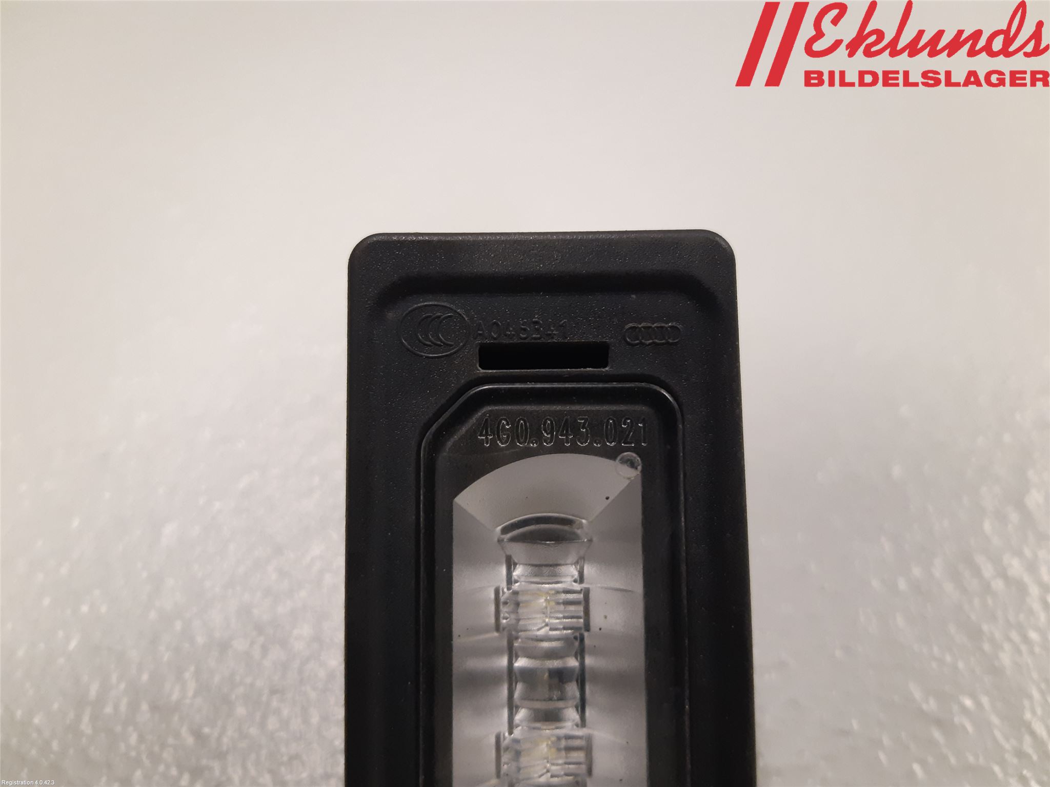 Audi A6/S6 4G 11-18 Skylt Belysning