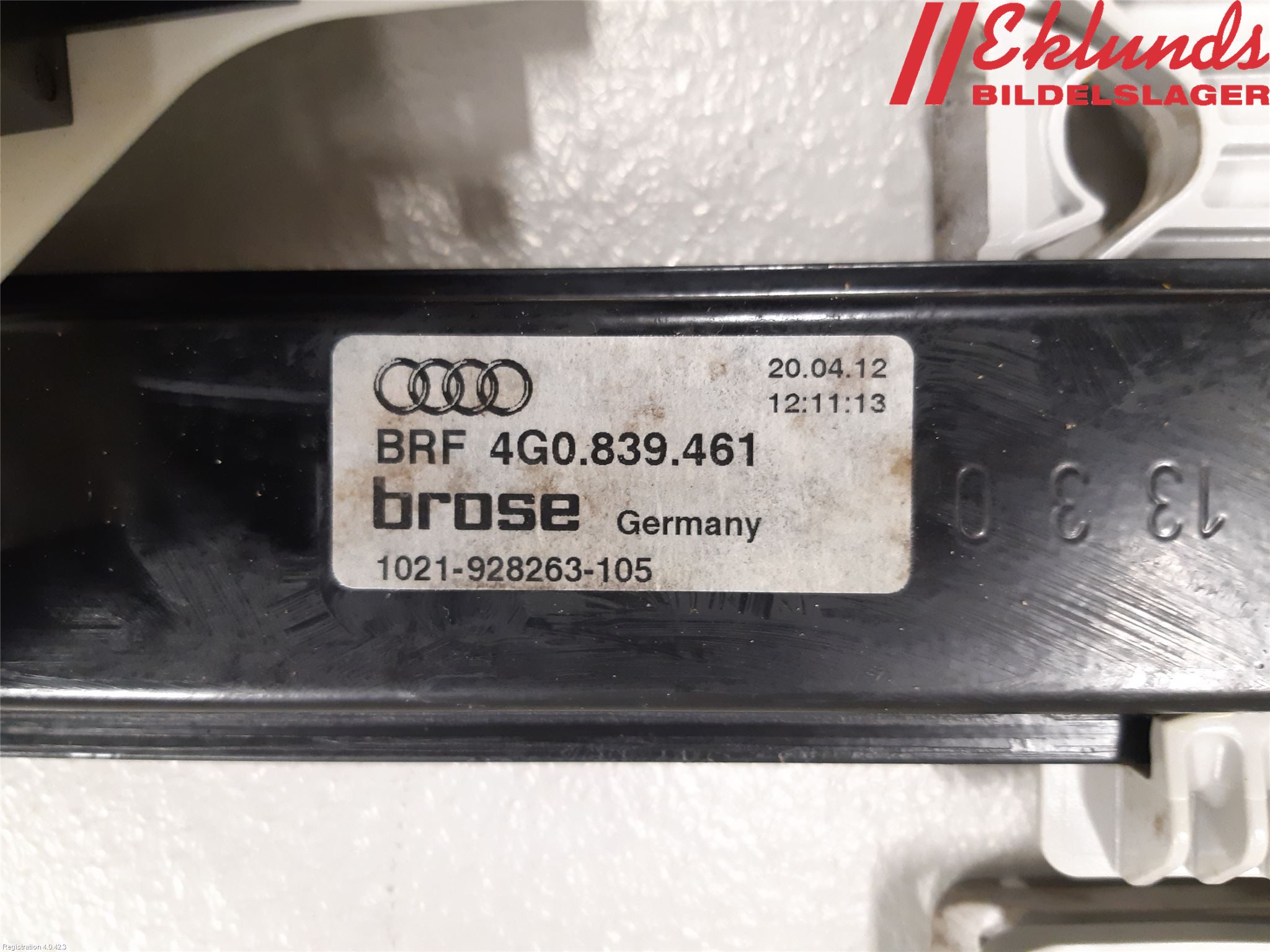 Audi A6/S6 4G 11-18 Fönsterhiss El Kompl
