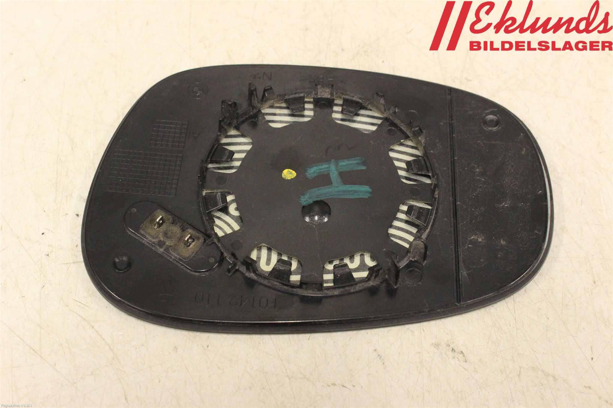 BMW 3 E90/91 SED/TOU 05-12 Spegelglas Hö