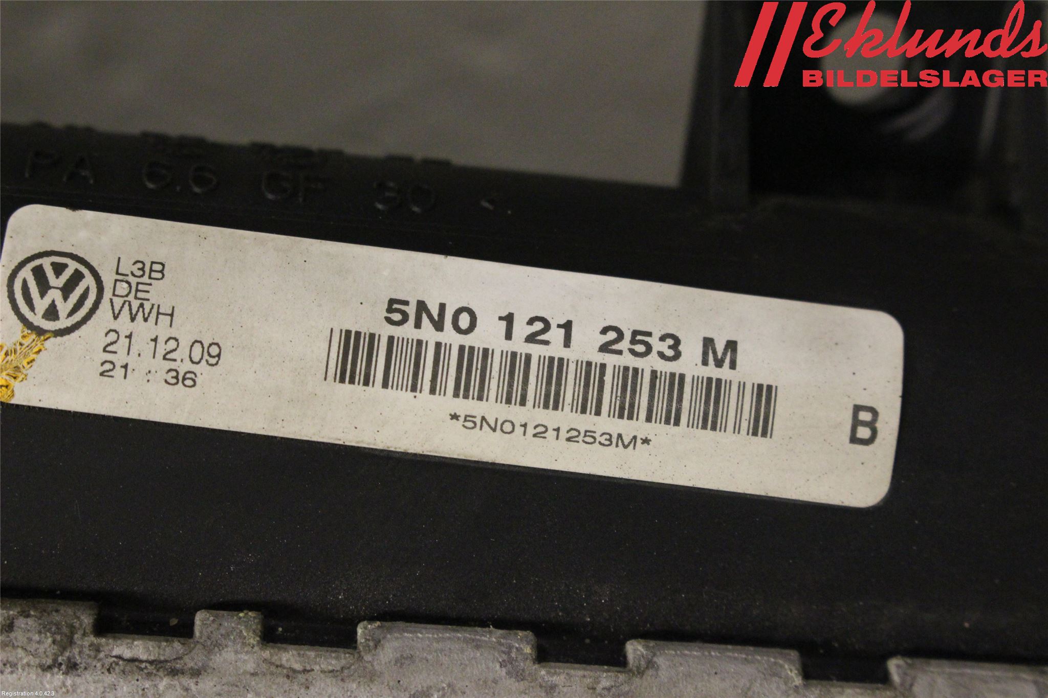 Volkswagen VW TIGUAN 07-16 Kylare Aut