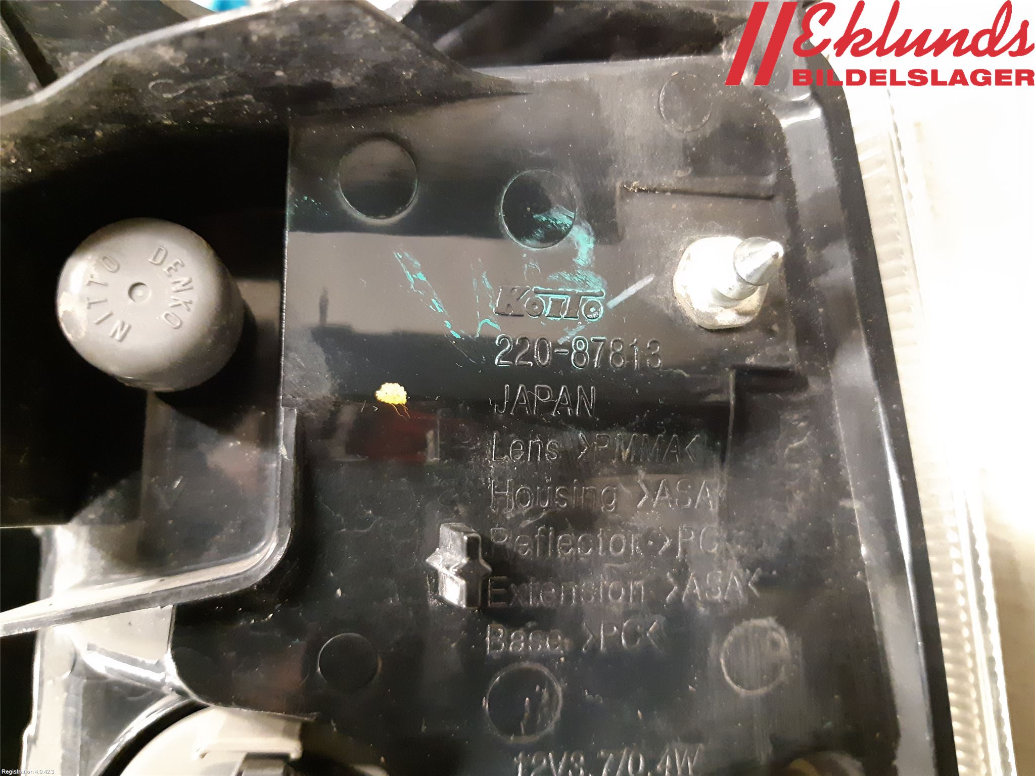 Mitsubishi OUTLANDER 07-12 Bakljus Vänster