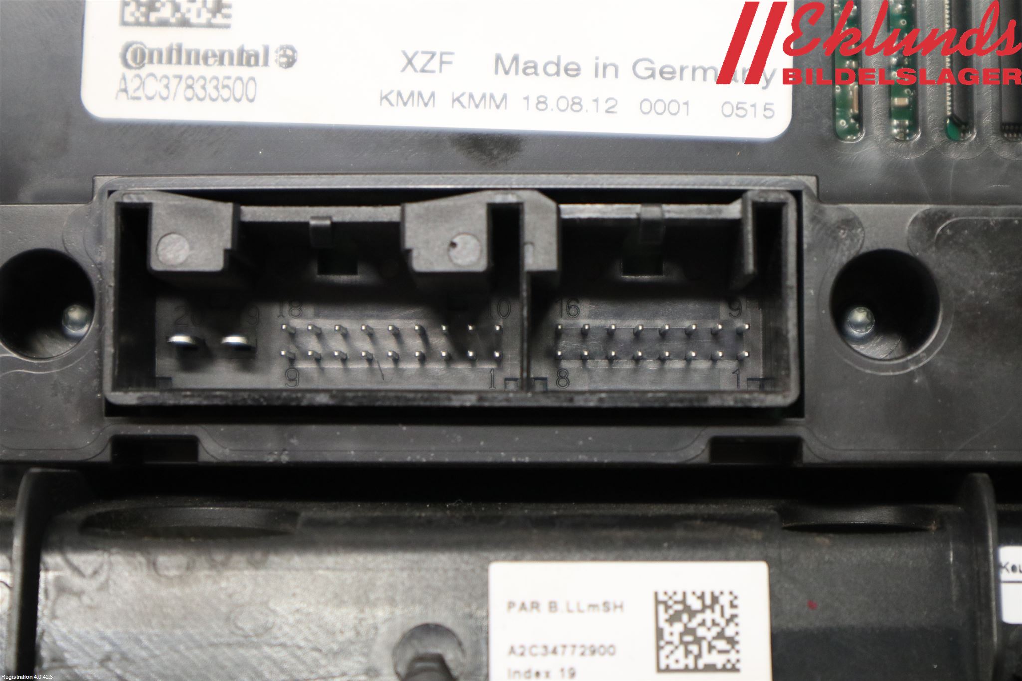 Audi A4 12-15 Ac Styrenhet Ac Manöveren