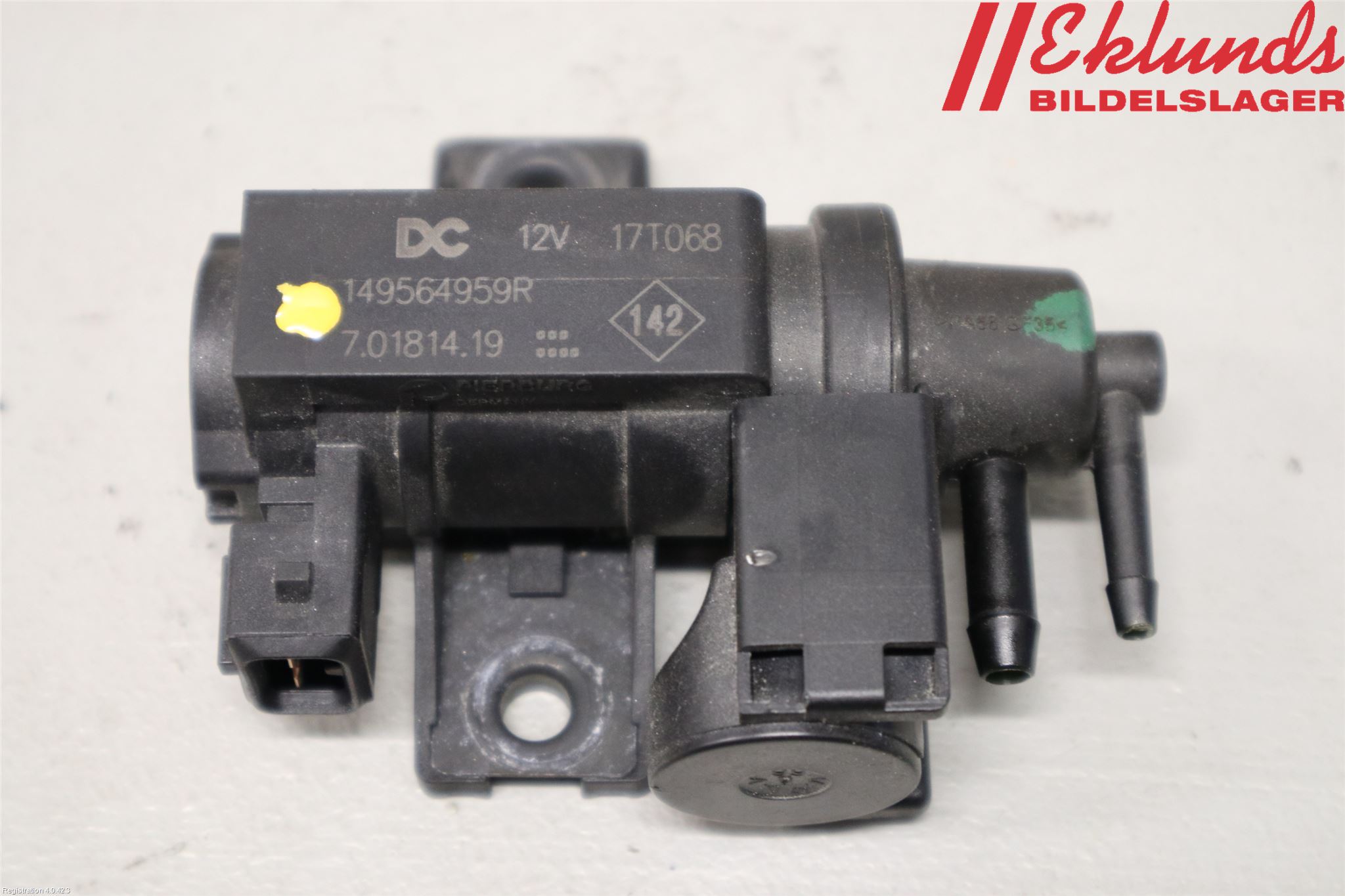 Renault KANGOO II 15-21 Magnetventil Laddtryck